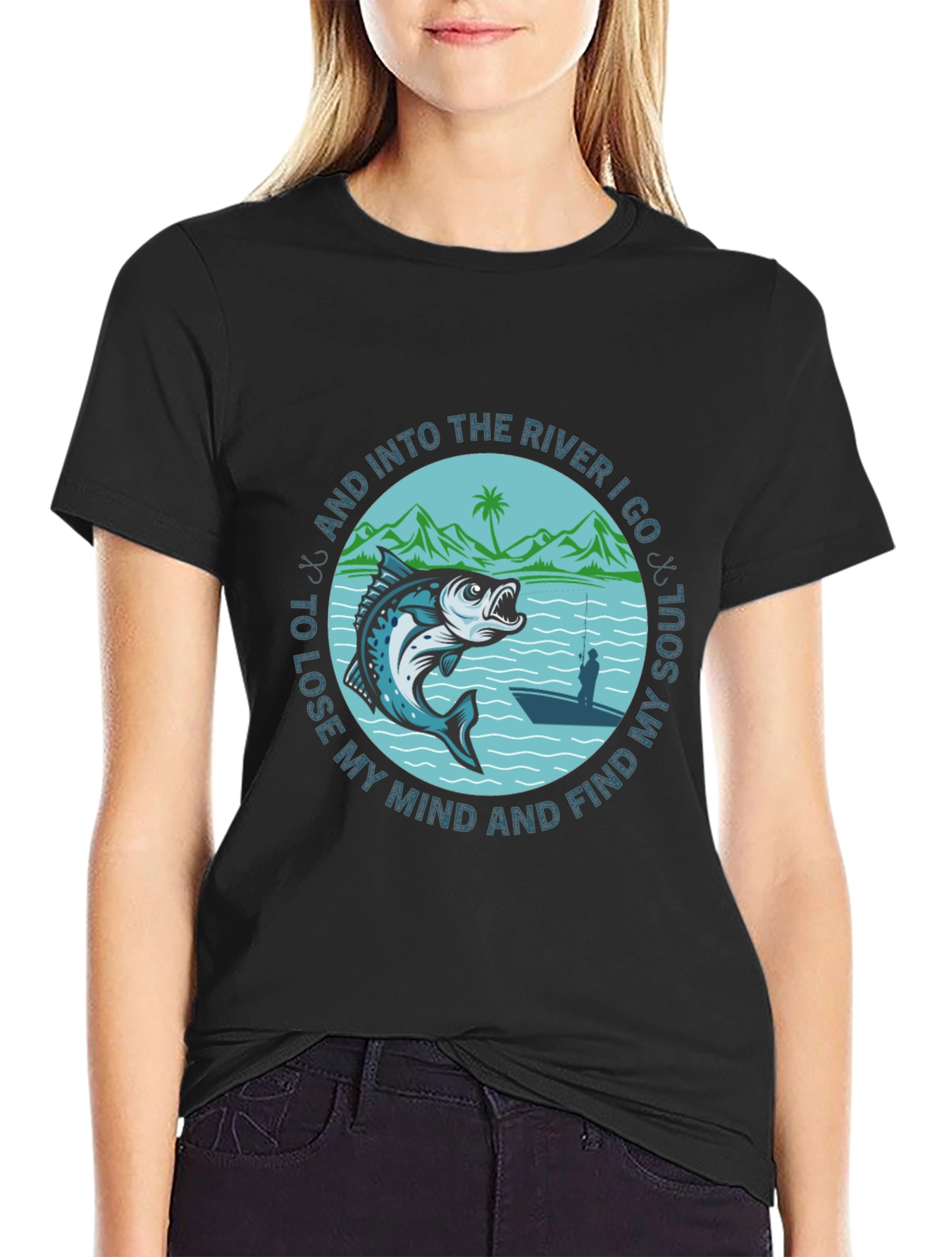 Fishing T-Shirt - River Escape