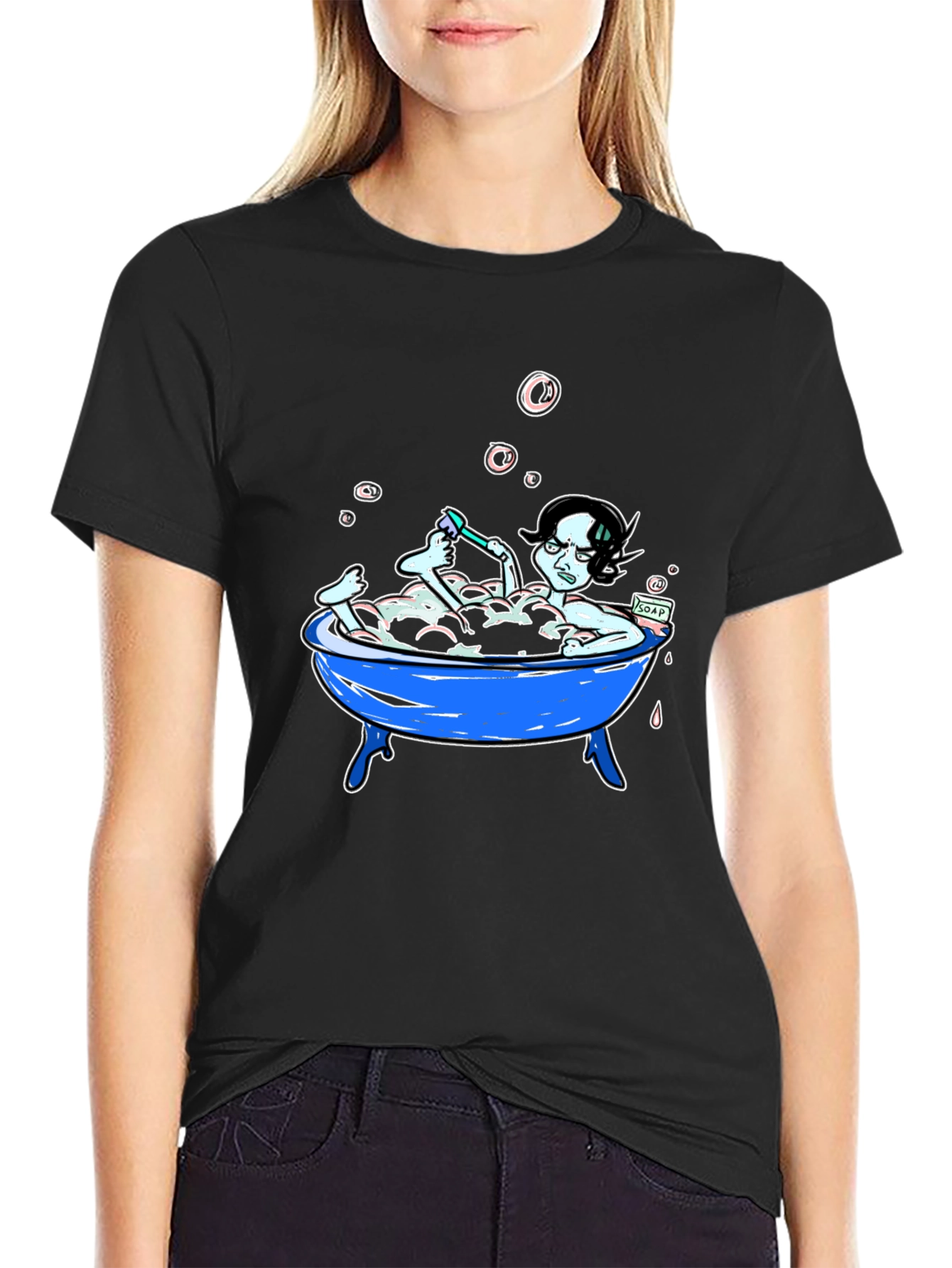 Cartoon Bath T-Shirt