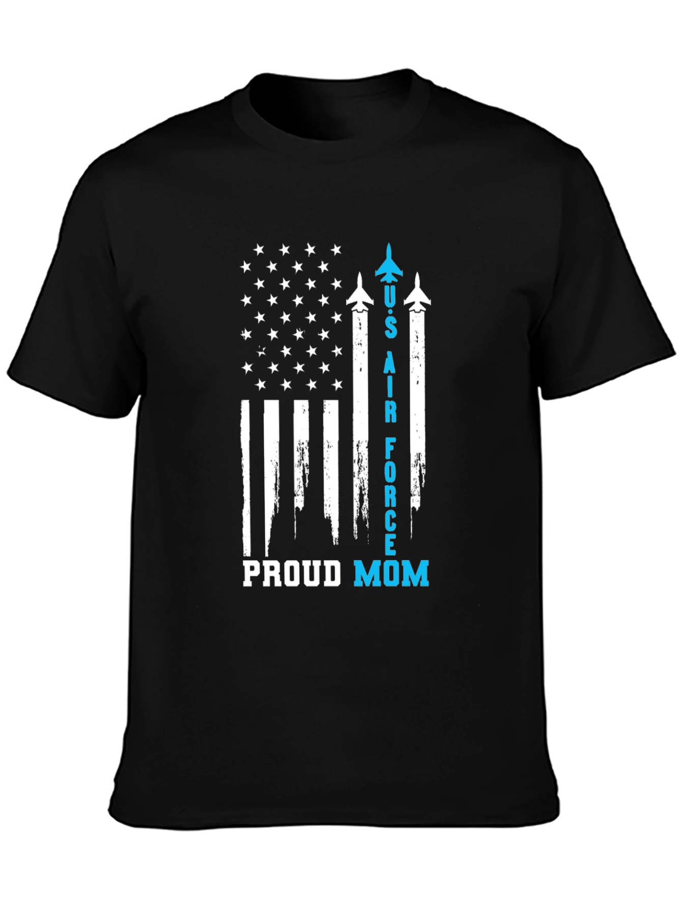 U.S. Air Force Proud Mom Graphic Tee