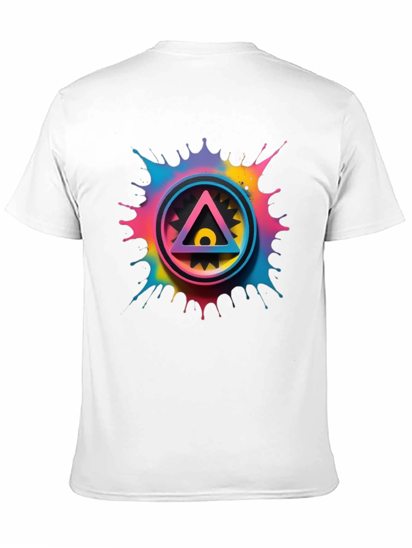 Geometric Rainbow T-Shirt