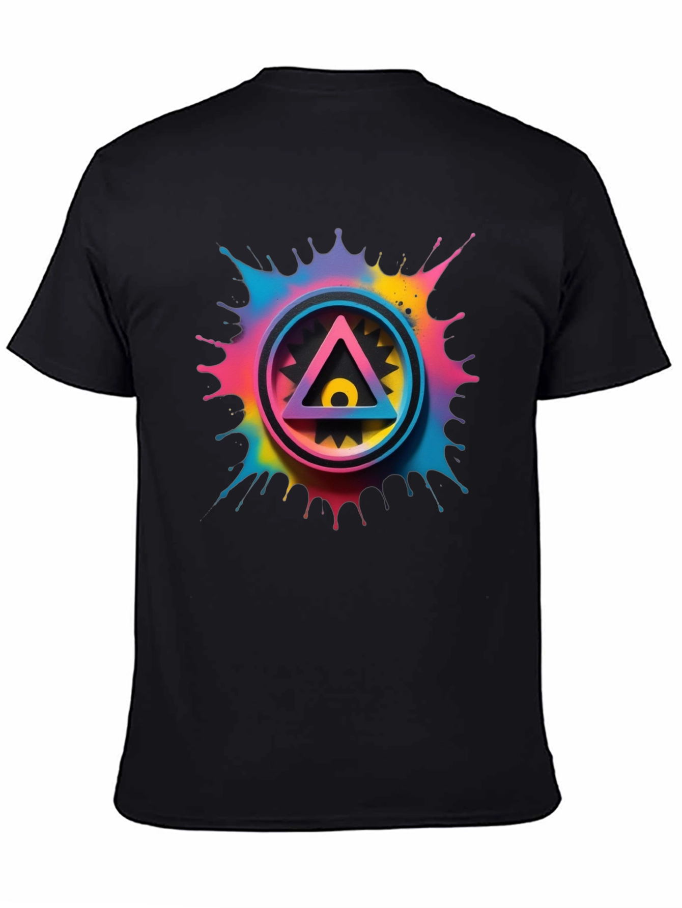 Geometric Rainbow T-Shirt