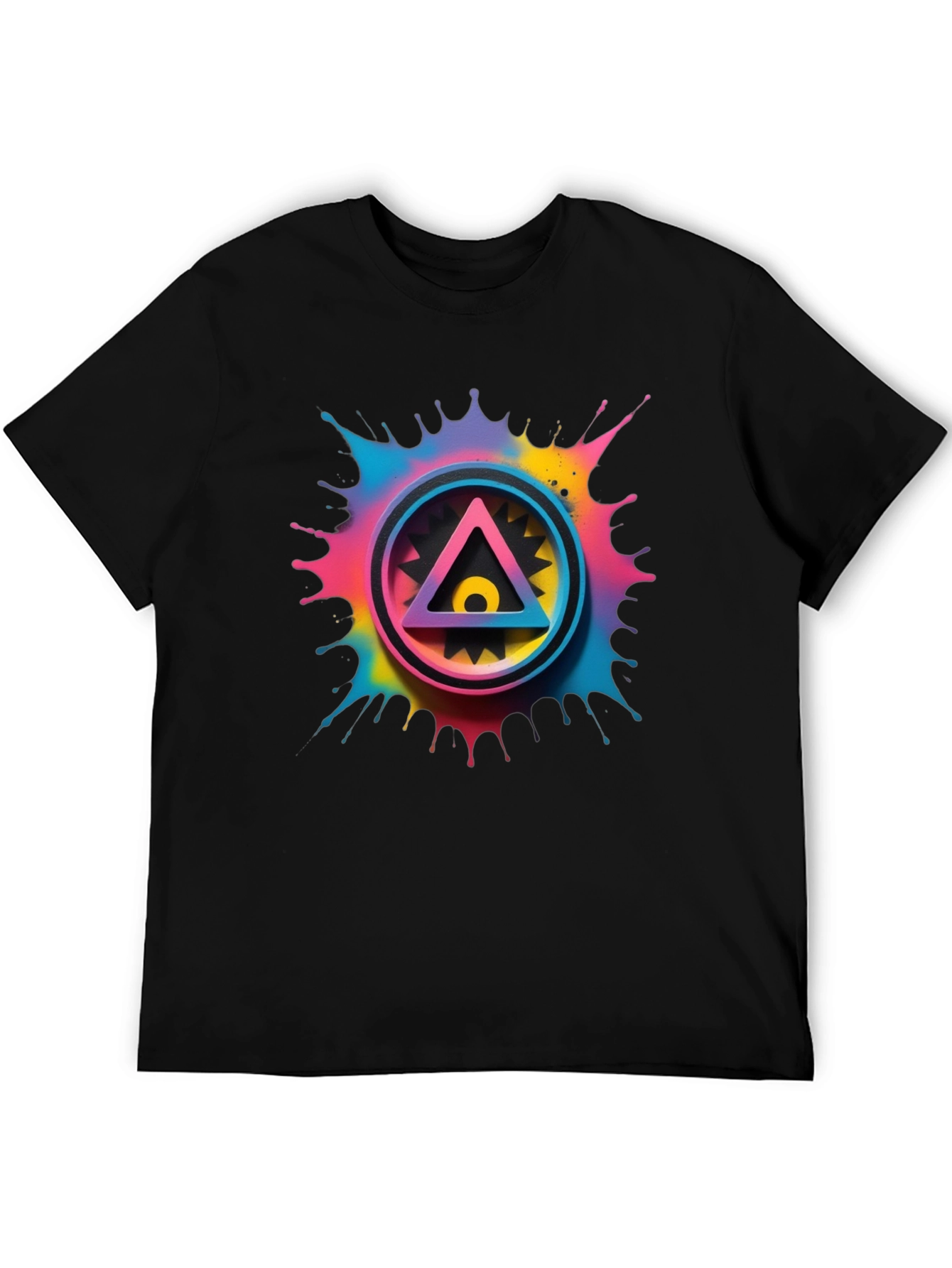 Geometric Rainbow T-Shirt