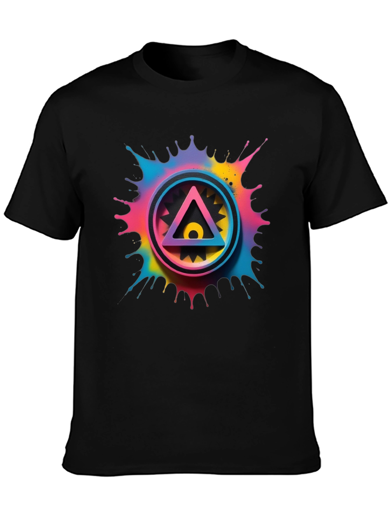 Geometric Rainbow T-Shirt
