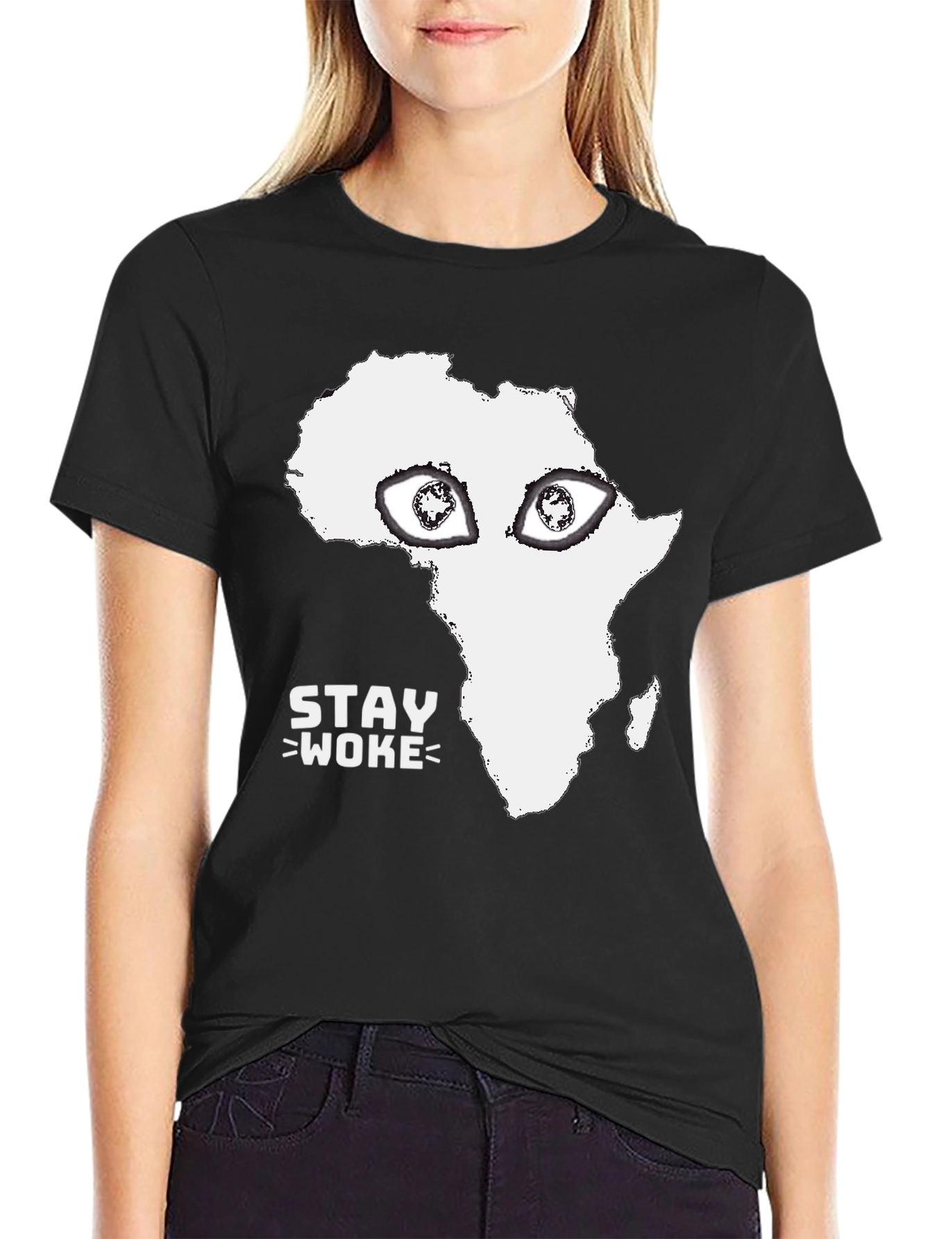Stay Woke Africa Graphic Tee