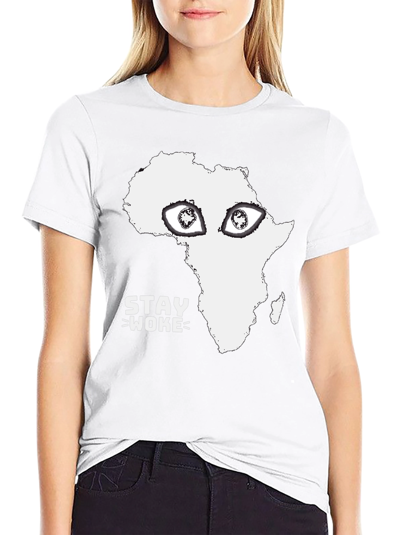Stay Woke Africa Graphic Tee