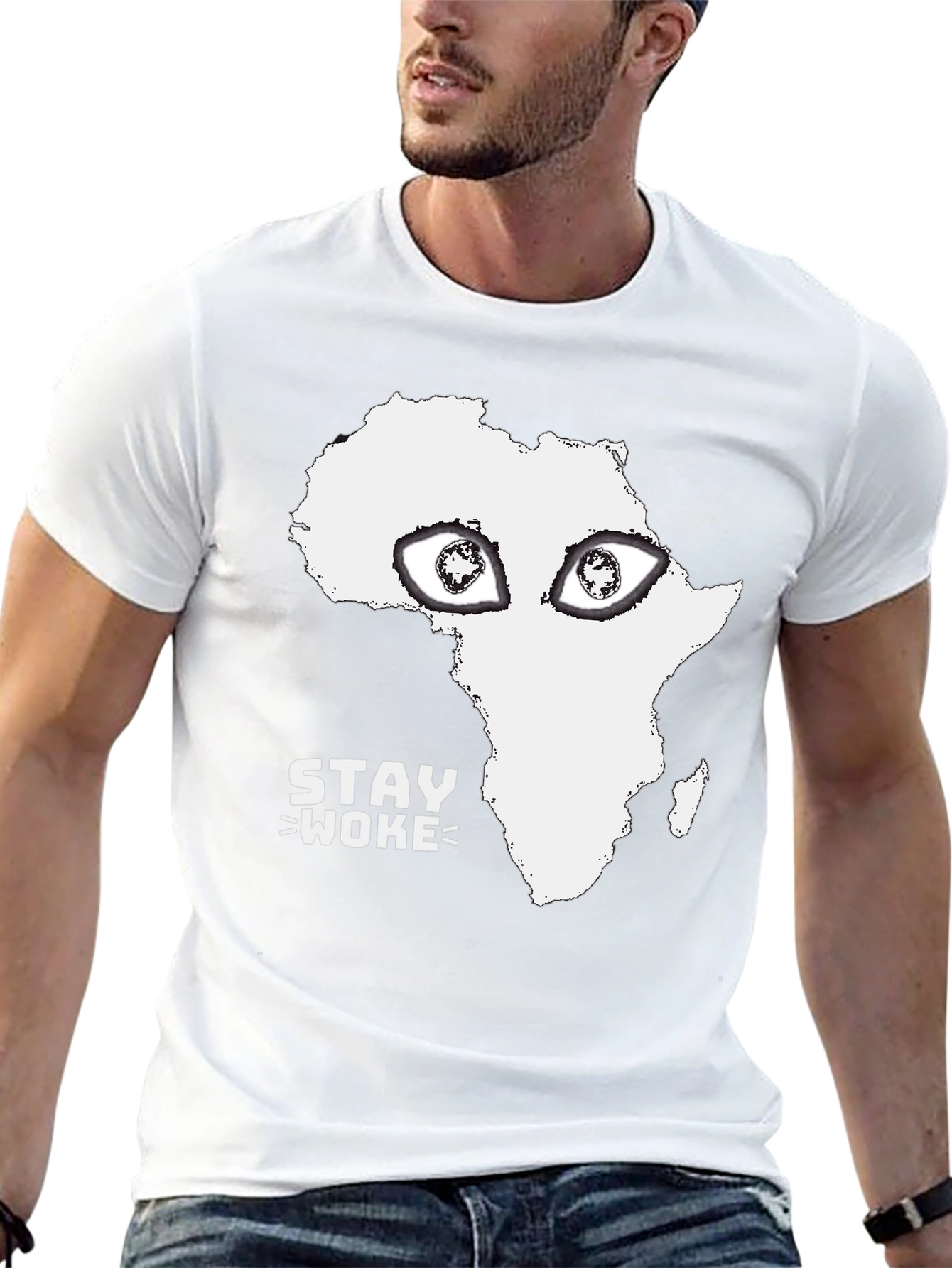 Stay Woke Africa Graphic Tee