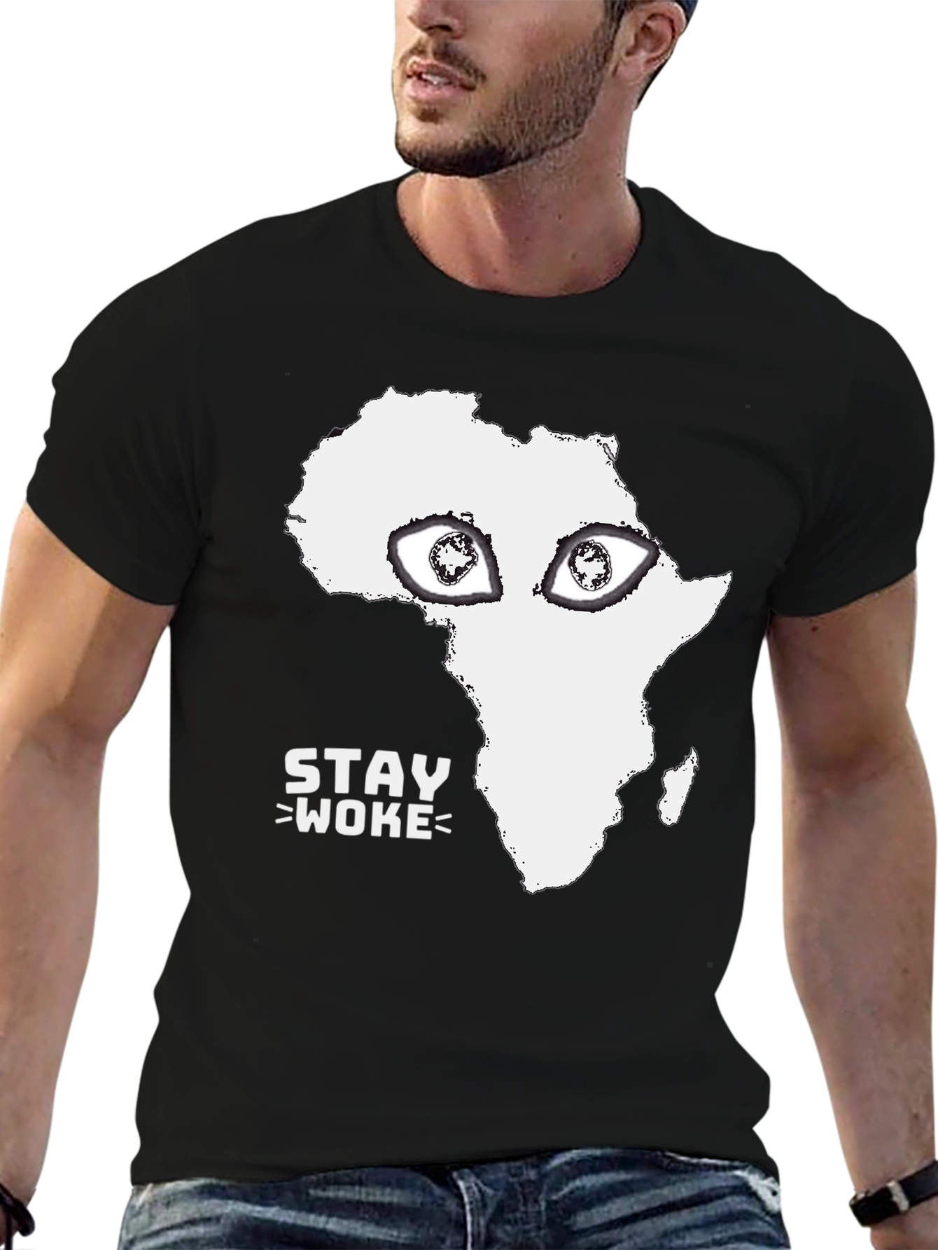 Stay Woke Africa Graphic Tee