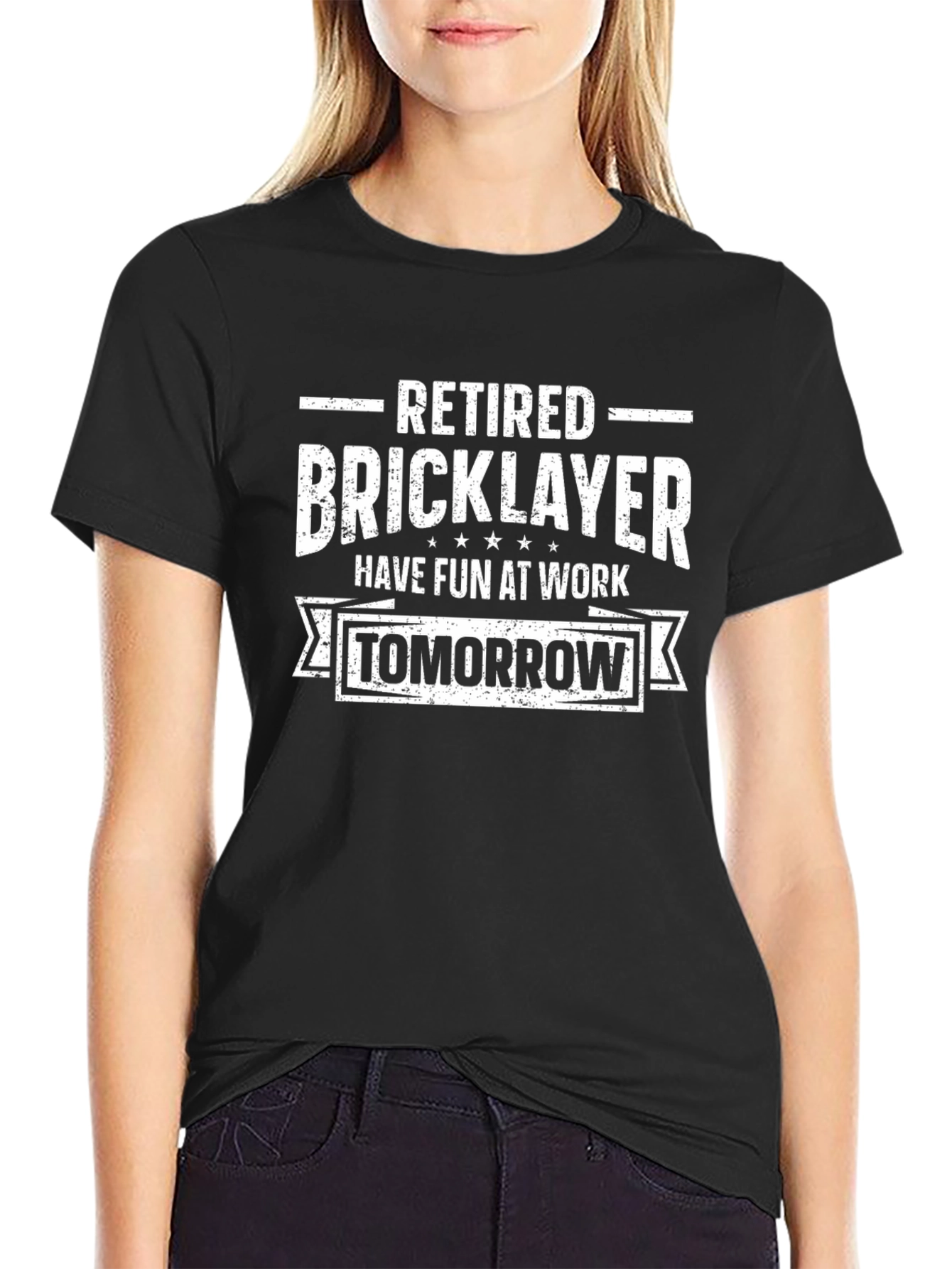 Retired Bricklayer T-Shirt - Funny Retirement Gift Tee