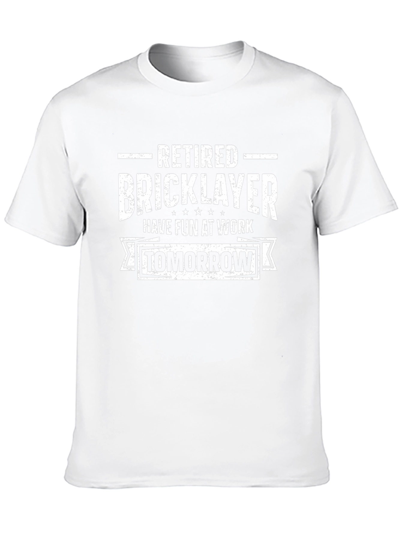 Retired Bricklayer T-Shirt - Funny Retirement Gift Tee