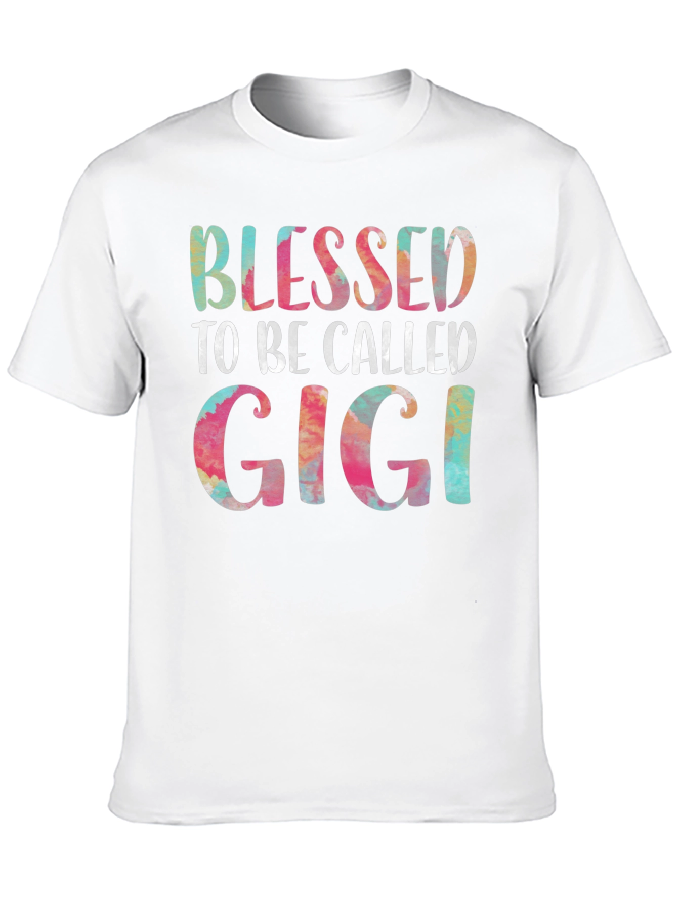 Blessed Gigi Graphic Tee - Black