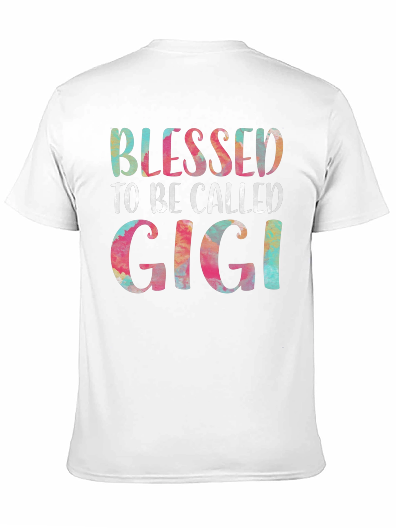 Blessed Gigi Graphic Tee - Black