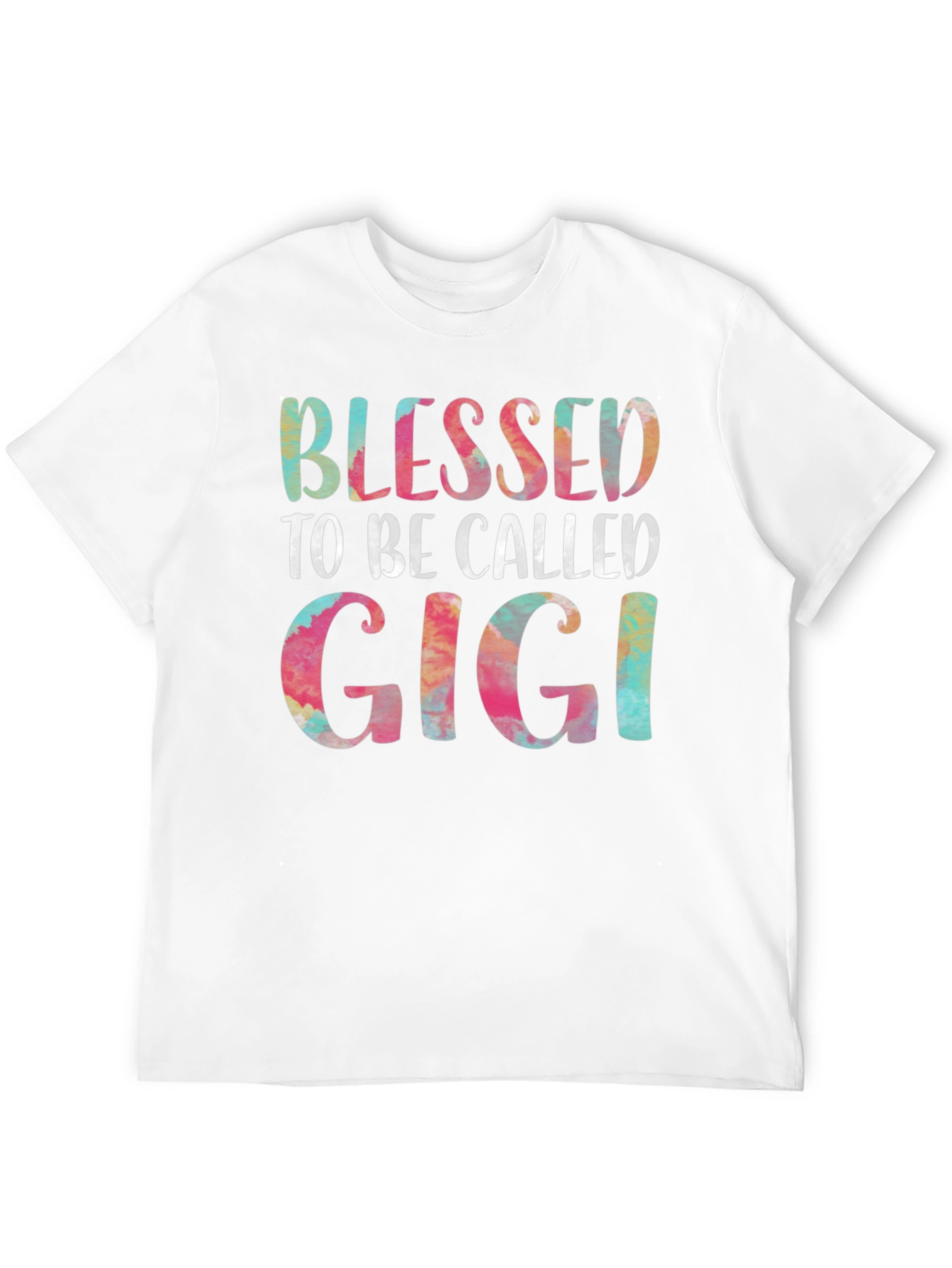 Blessed Gigi Graphic Tee - Black
