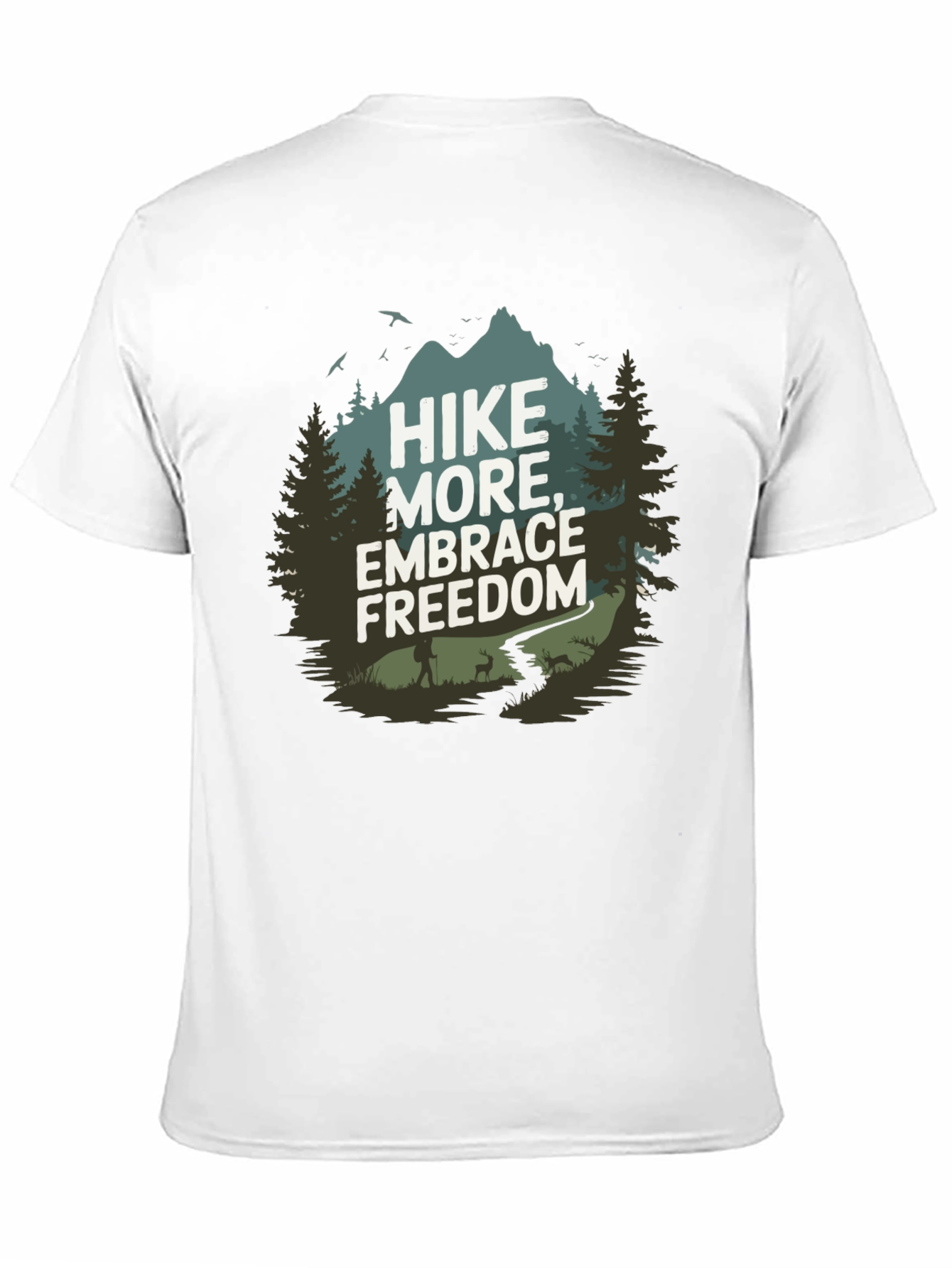 Hike More Embrace Freedom Graphic Tee