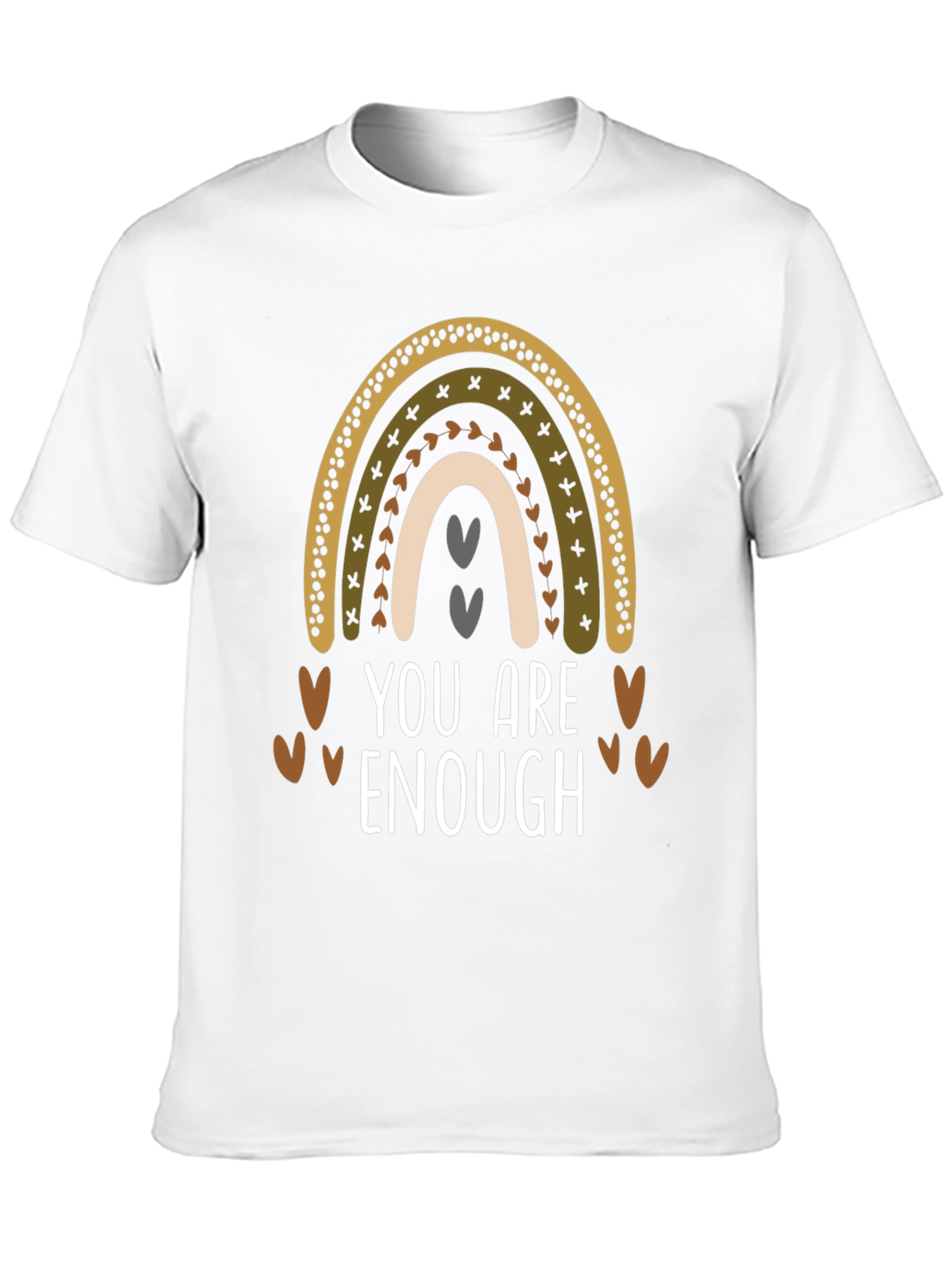 You Are Enough Rainbow T-Shirt