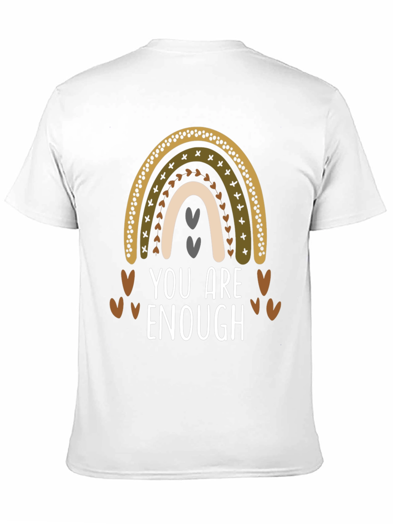 You Are Enough Rainbow T-Shirt