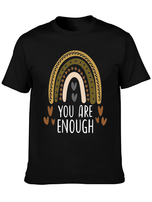 You Are Enough Rainbow T-Shirt