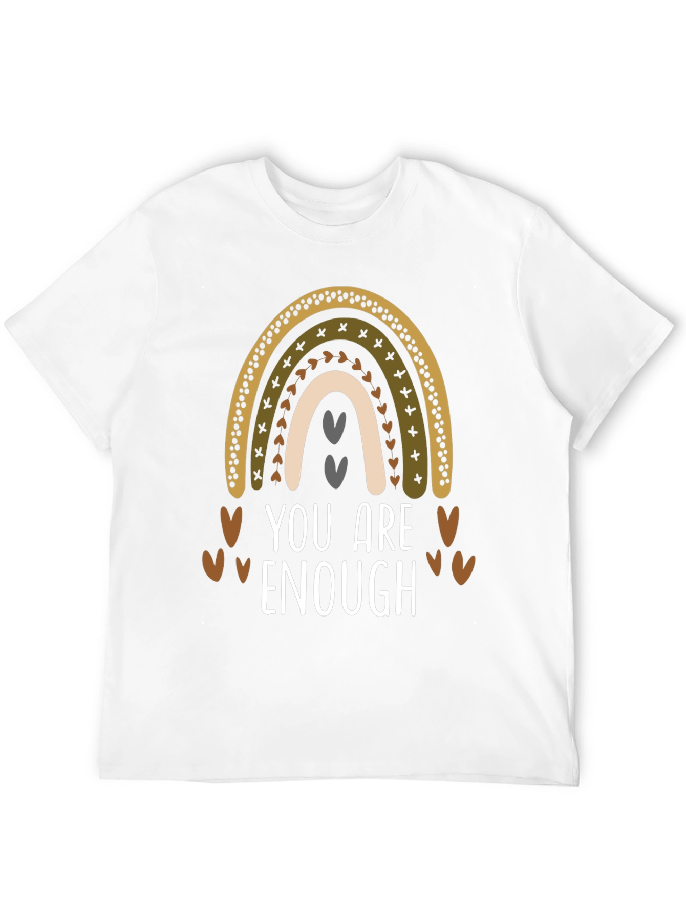 You Are Enough Rainbow T-Shirt