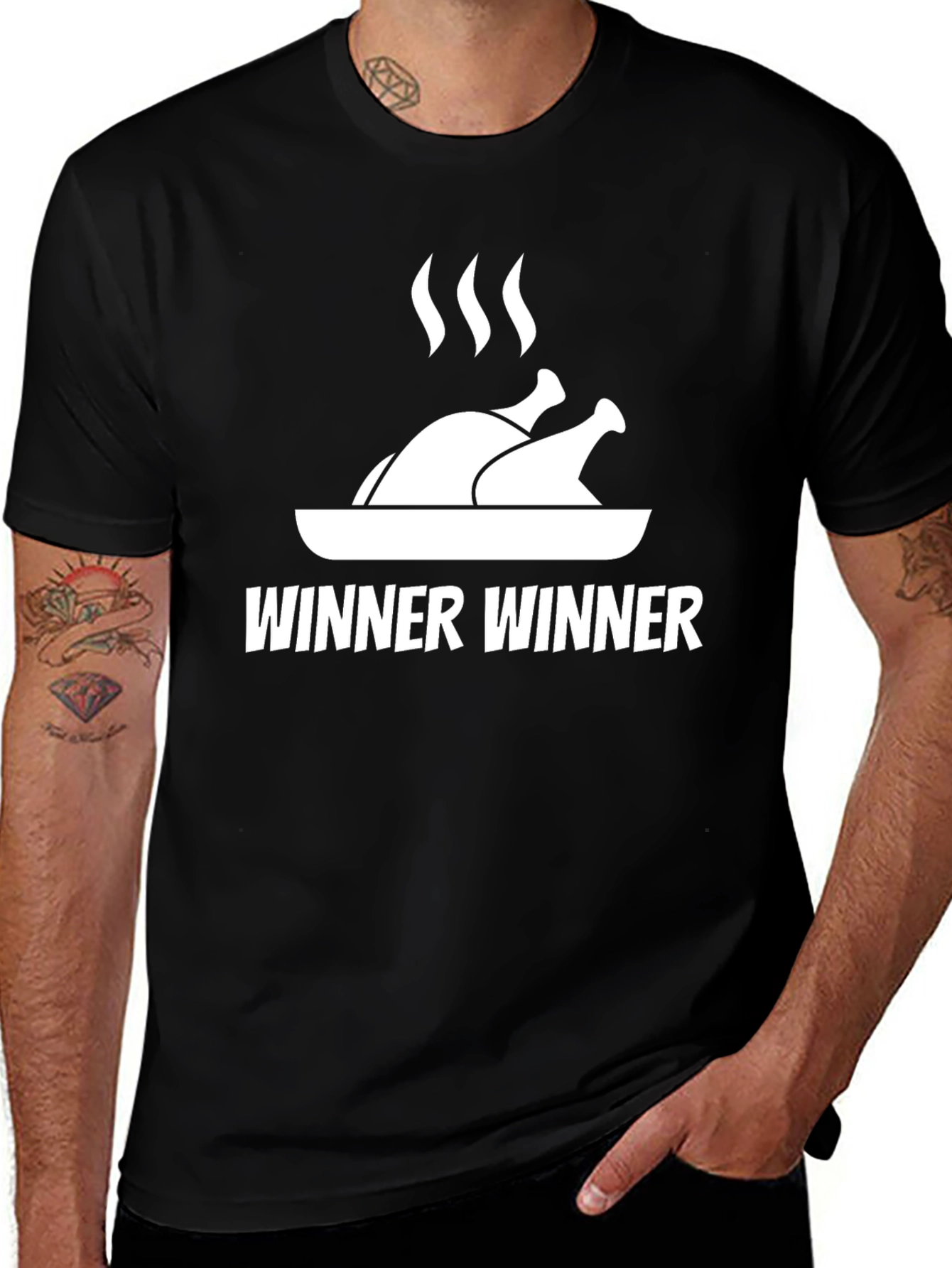 Winner Winner Chicken Dinner Graphic T-Shirt