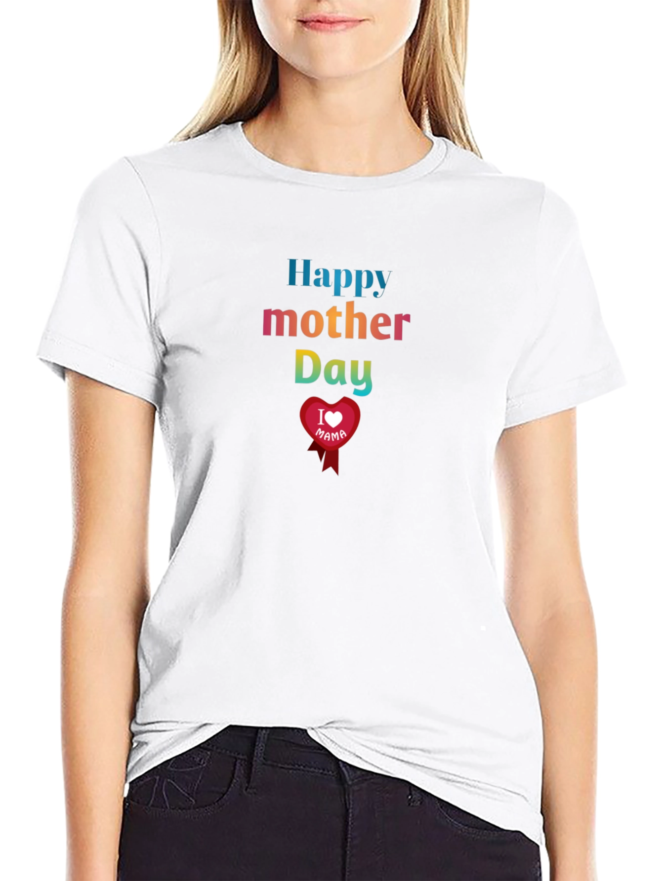 Happy Mothers Day I Love Mama T-Shirt