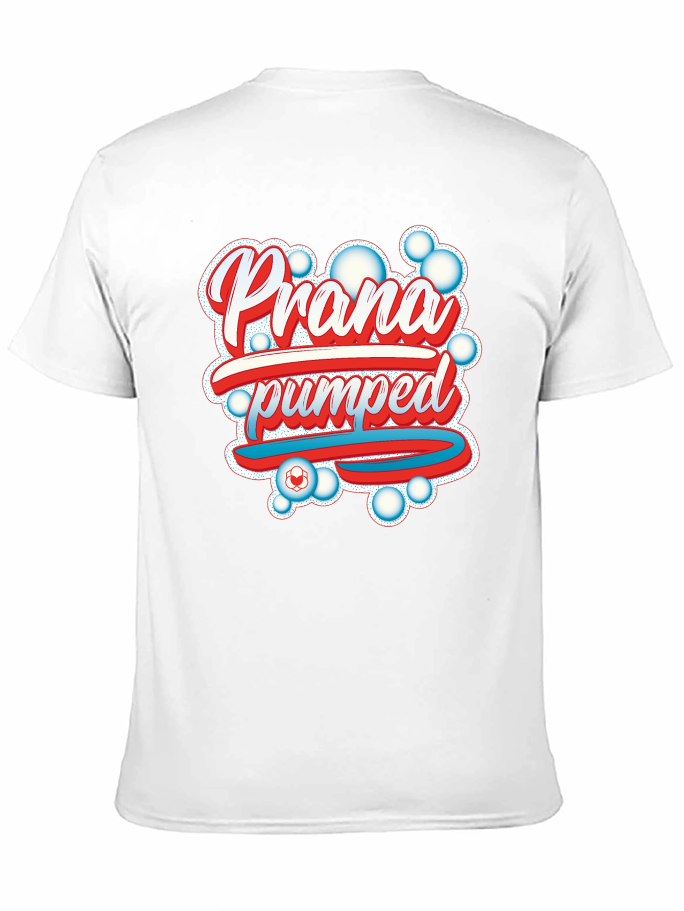 Prana Pumped Black Graphic Tee