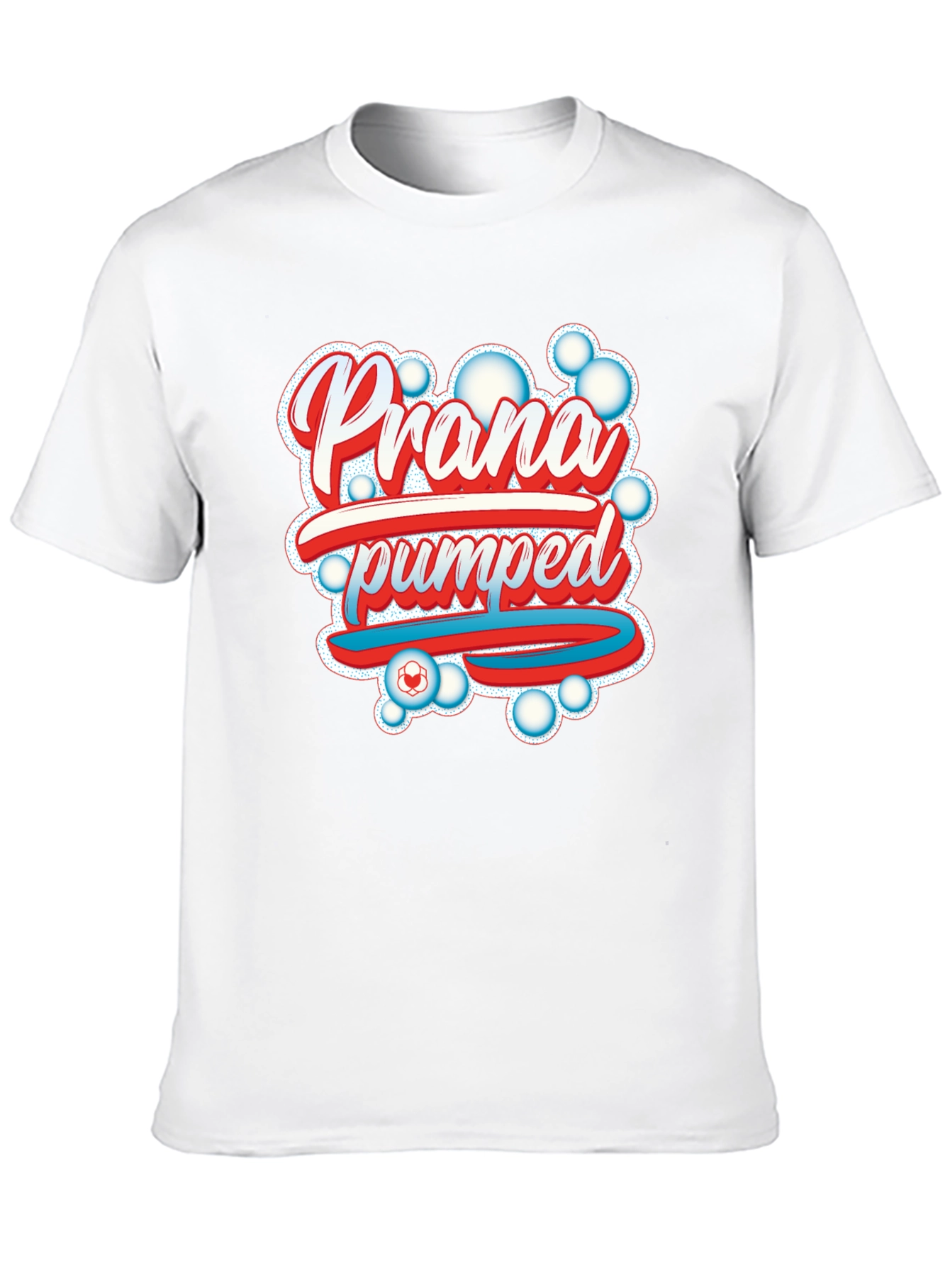Prana Pumped Black Graphic Tee