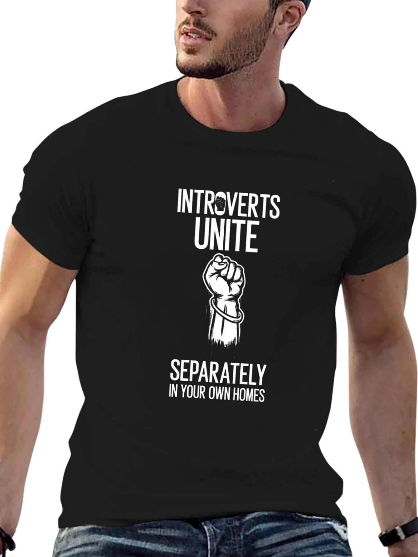 Introverts Unite T-Shirt - Separately At Home
