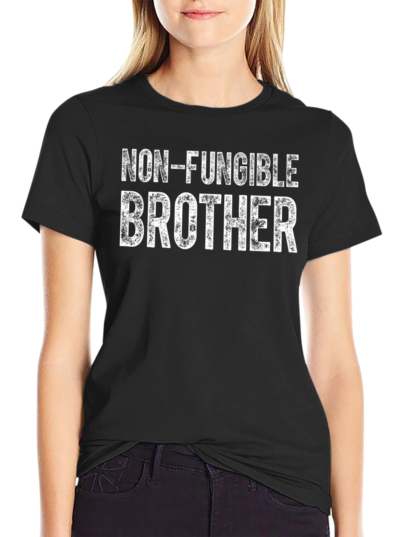 Non-Fungible Brother Tee - Crypto Humor T-Shirt