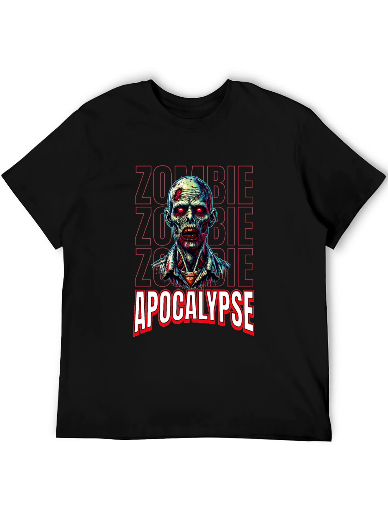 Zombie Apocalypse Graphic Tee - Horror Style