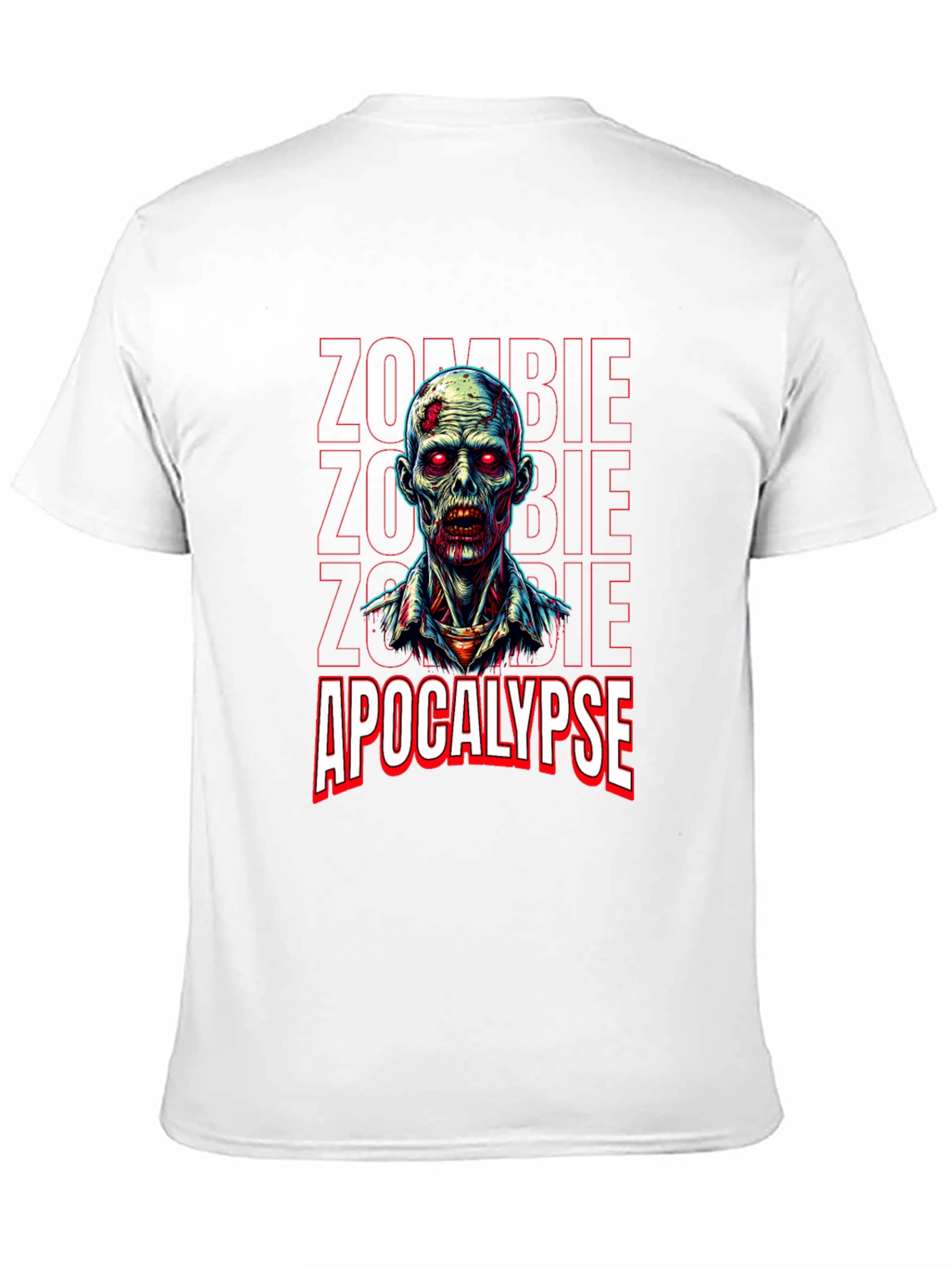 Zombie Apocalypse Graphic Tee - Horror Style