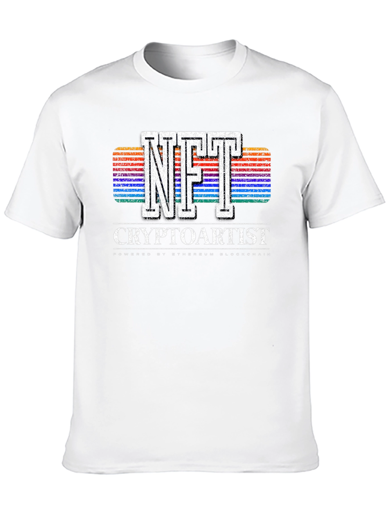 NFT Cryptoartist Graphic Tee - Blockchain Design