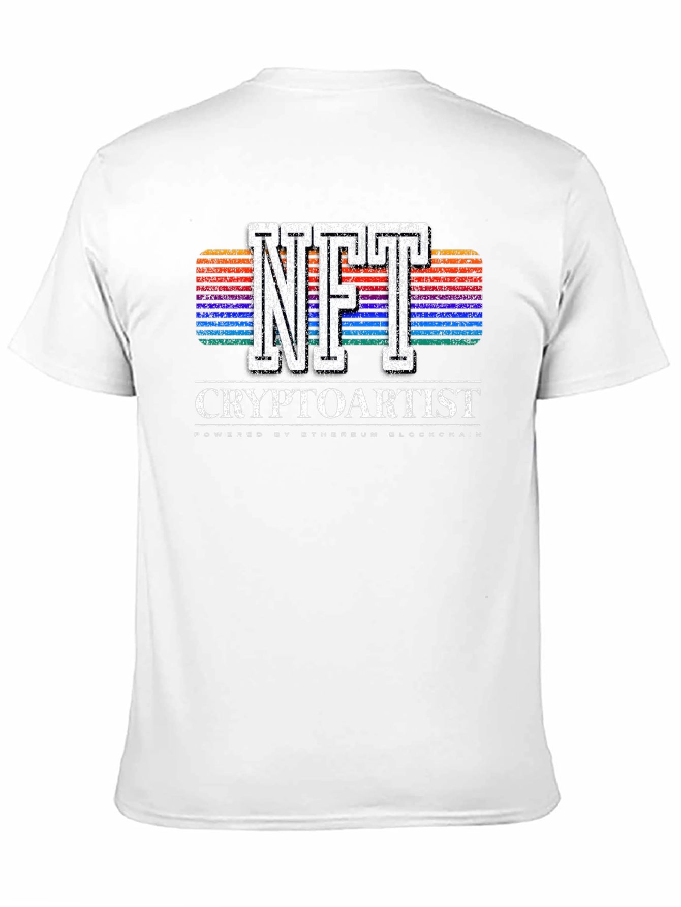 NFT Cryptoartist Graphic Tee - Blockchain Design