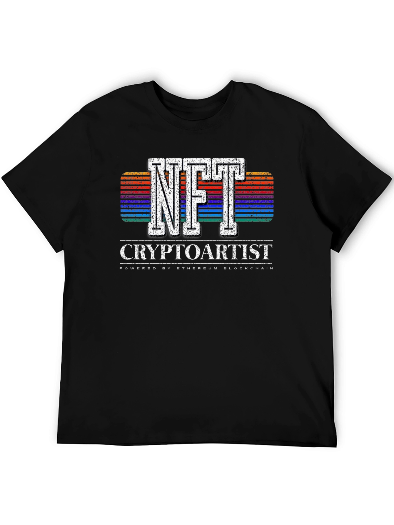 NFT Cryptoartist Graphic Tee - Blockchain Design