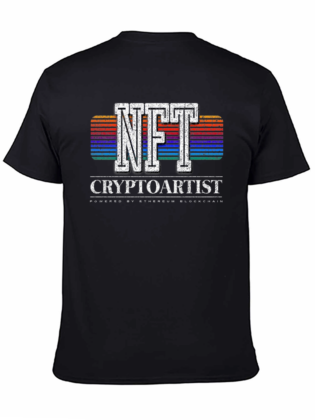 NFT Cryptoartist Graphic Tee - Blockchain Design