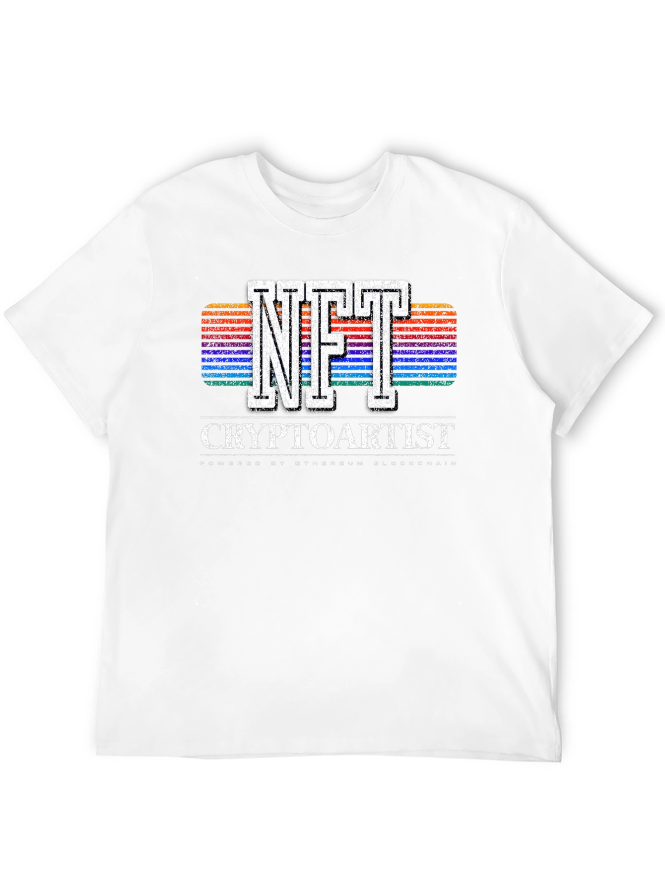 NFT Cryptoartist Graphic Tee - Blockchain Design