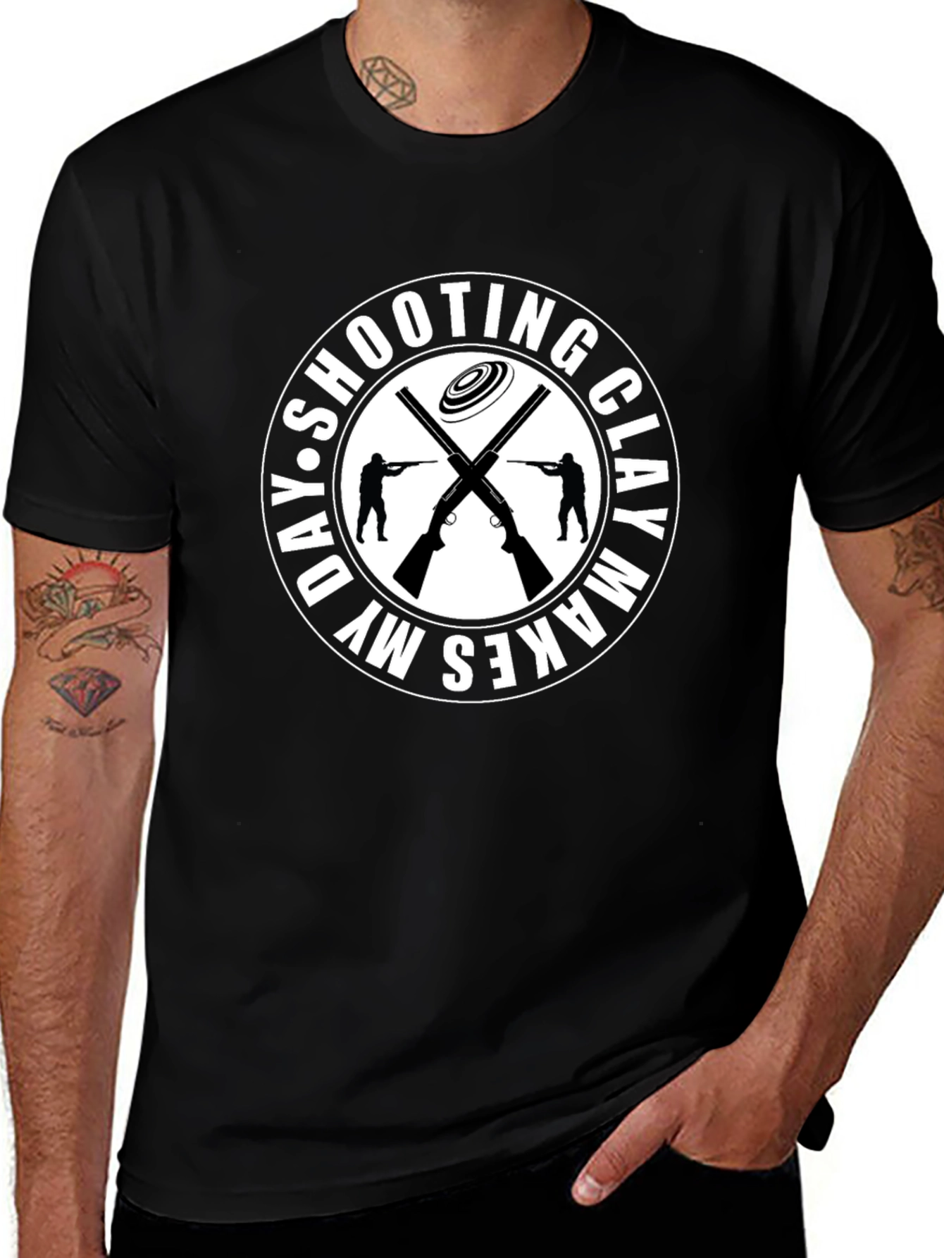 Clay Shooting T-Shirt: Makes My Day