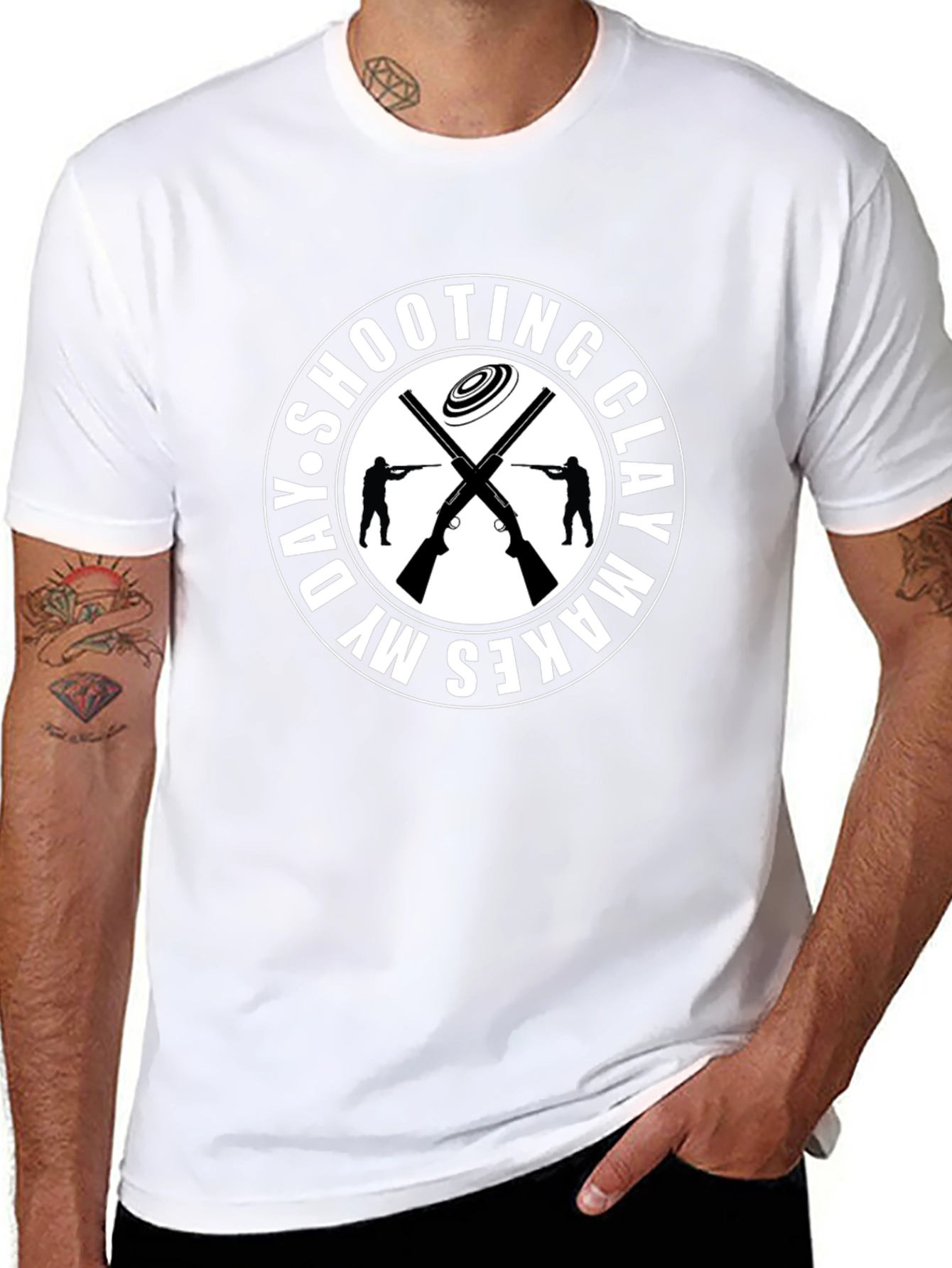 Clay Shooting T-Shirt: Makes My Day
