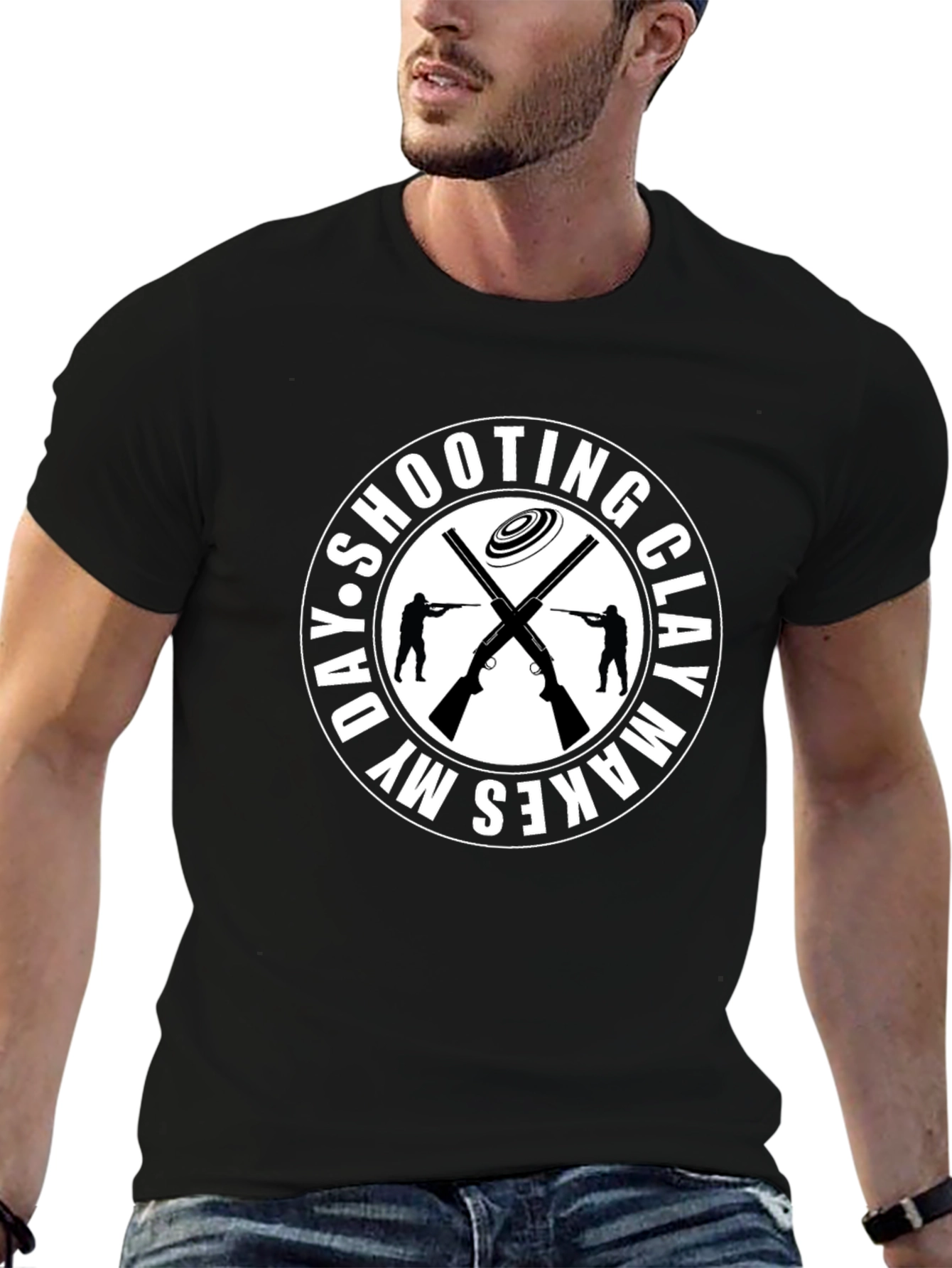 Clay Shooting T-Shirt: Makes My Day