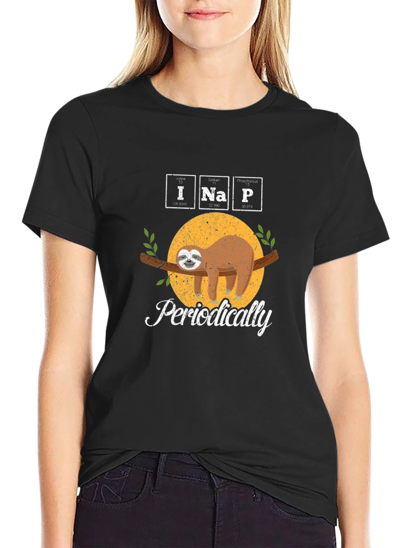 I Na P Periodically Sloth T-Shirt