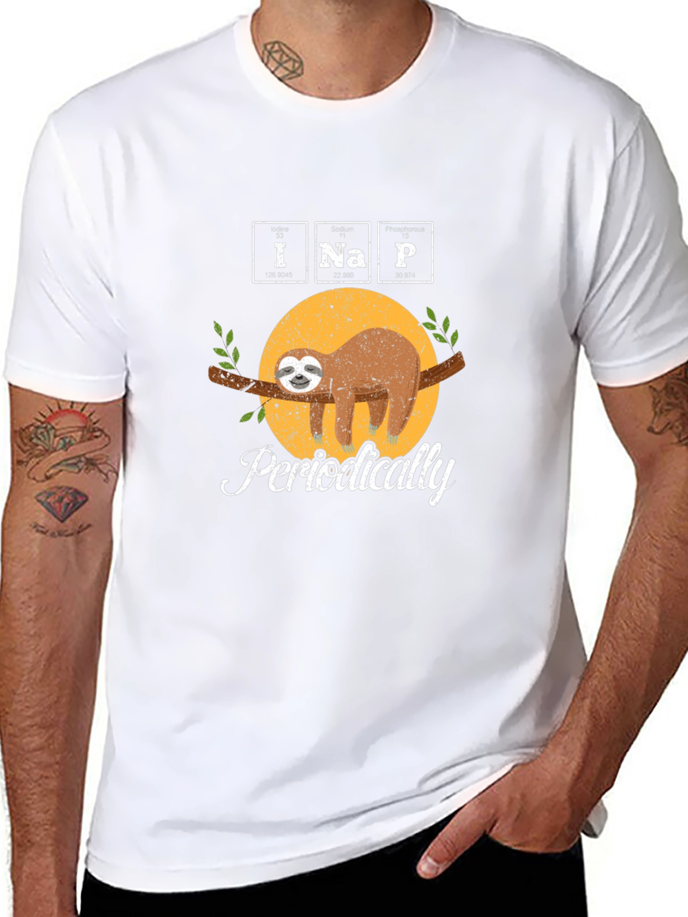 I Na P Periodically Sloth T-Shirt