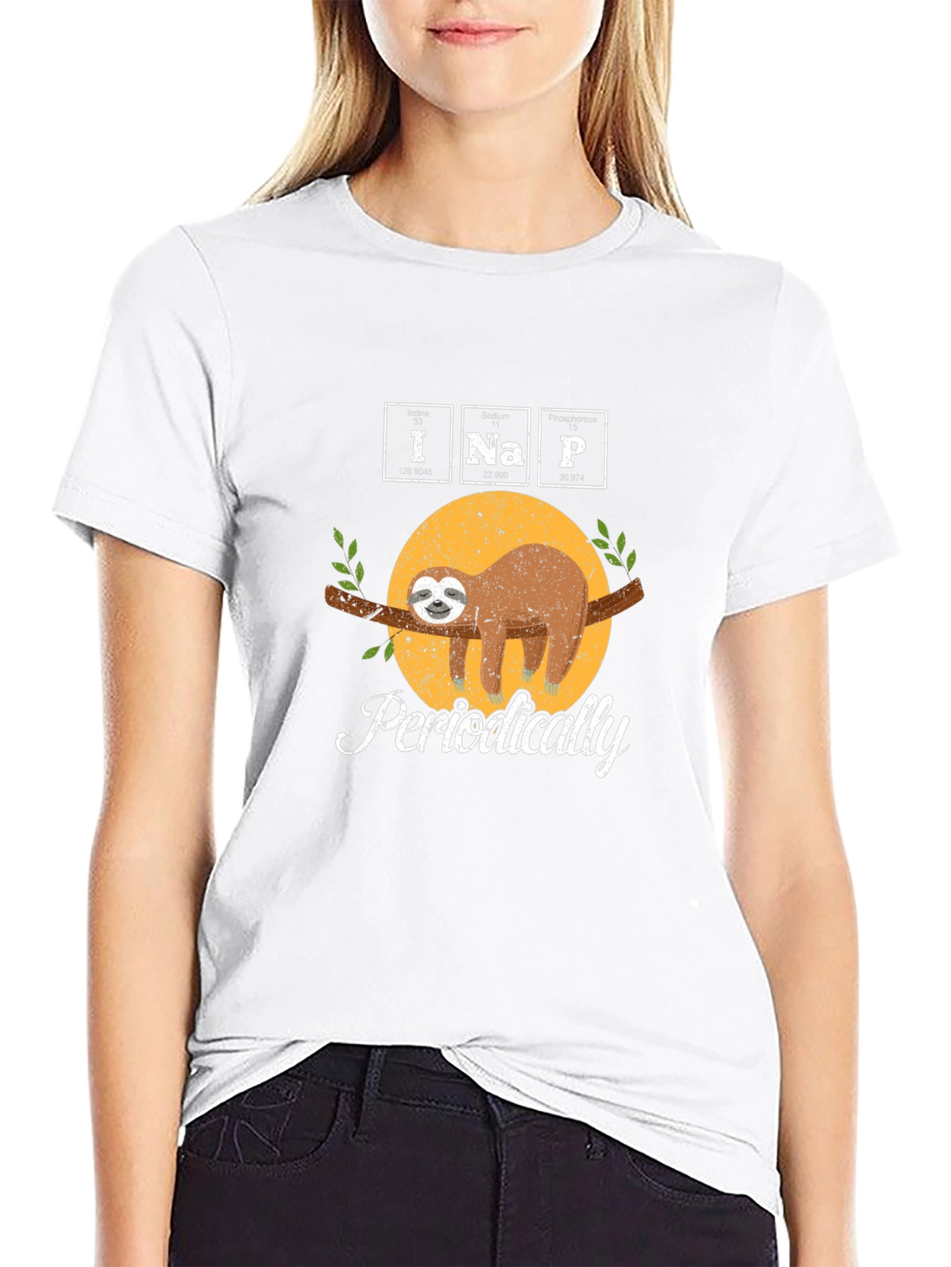I Na P Periodically Sloth T-Shirt