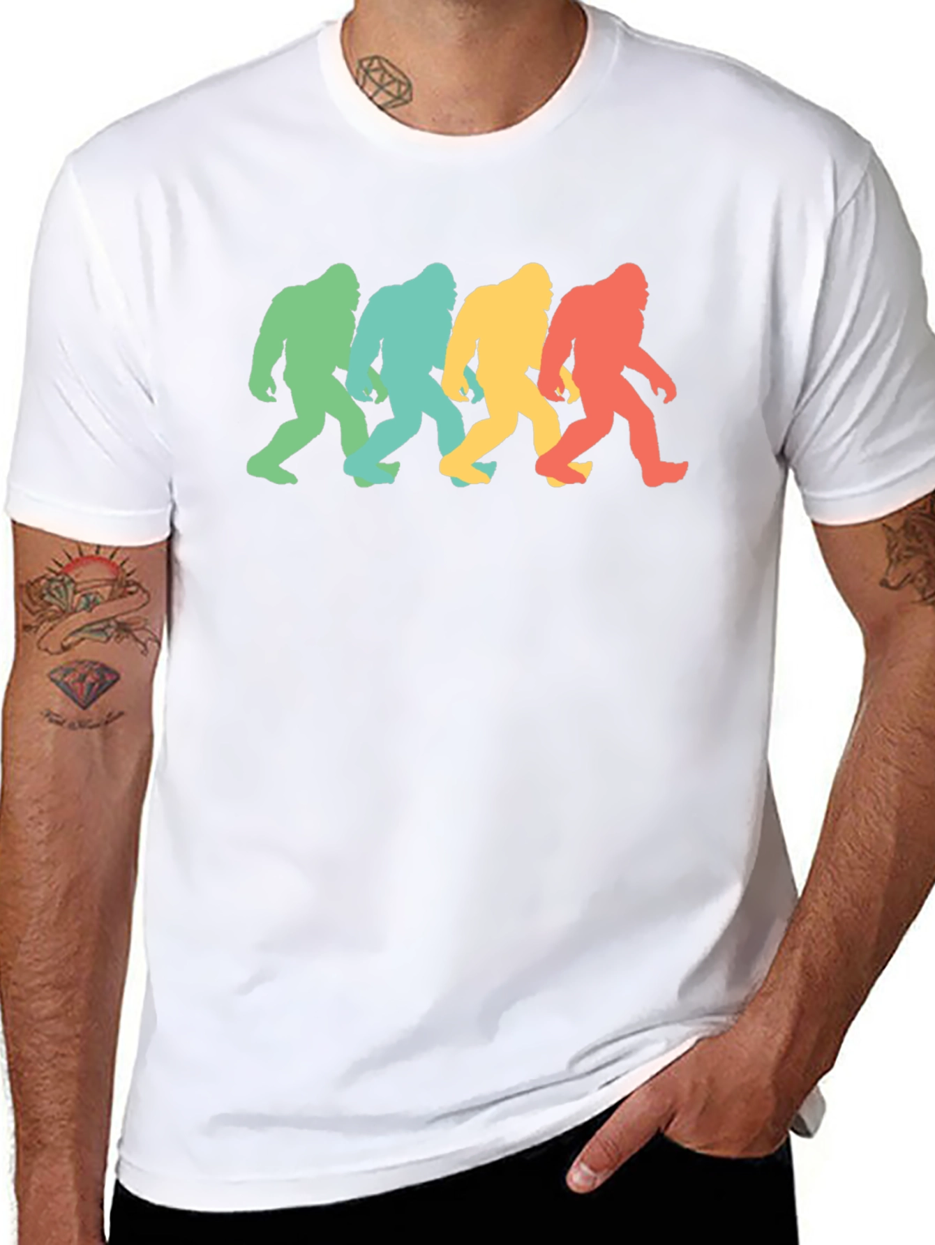 Retro Bigfoot Squad Graphic Tee