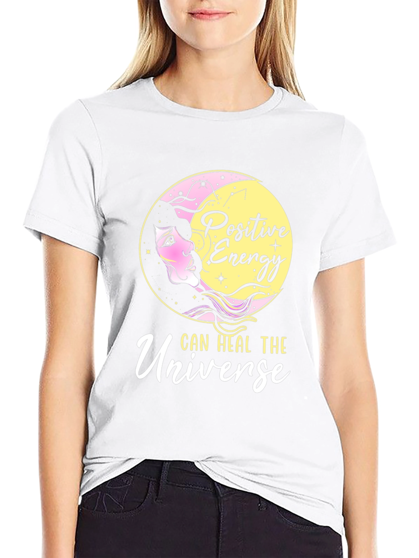 Positive Energy Universe Graphic Tee