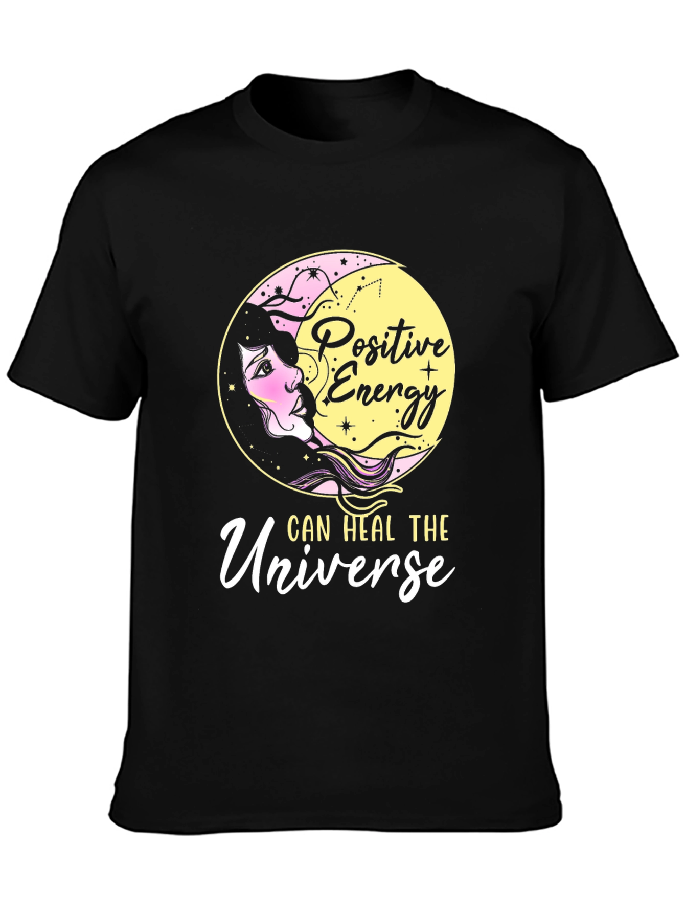 Positive Energy Universe Graphic Tee