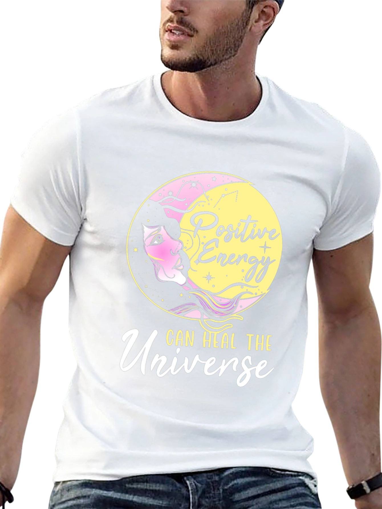 Positive Energy Universe Graphic Tee