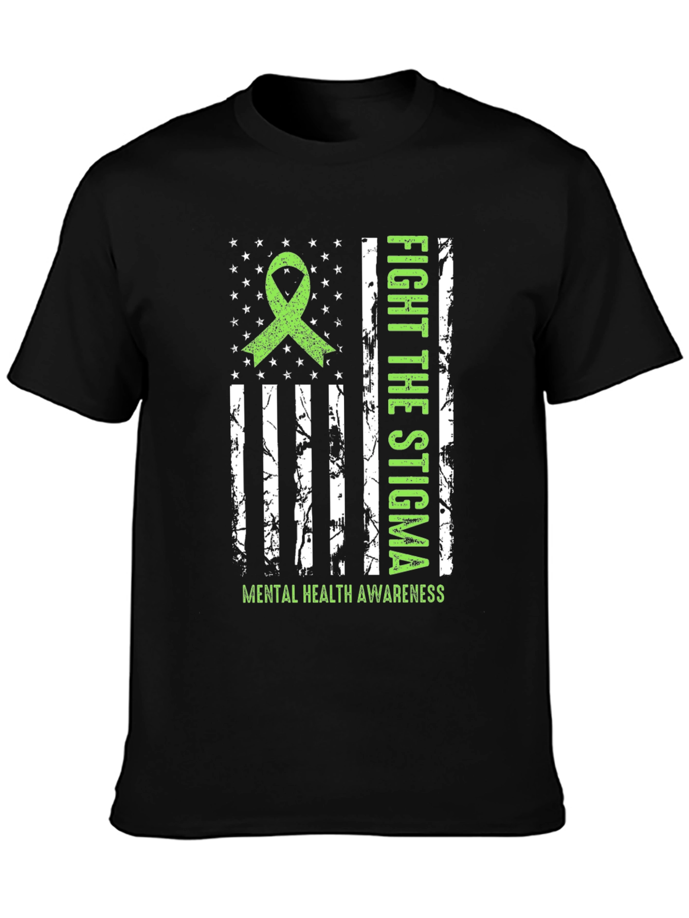 Fight Stigma Mental Health Awareness T-Shirt