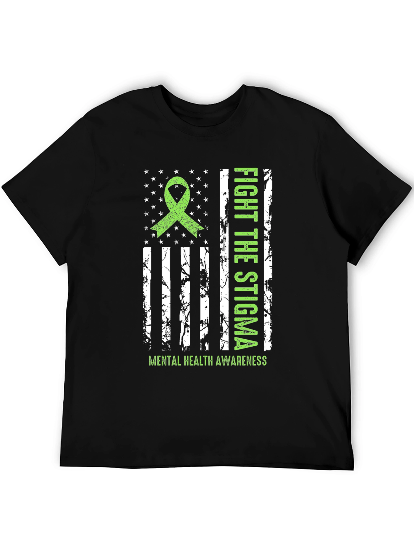 Fight Stigma Mental Health Awareness T-Shirt