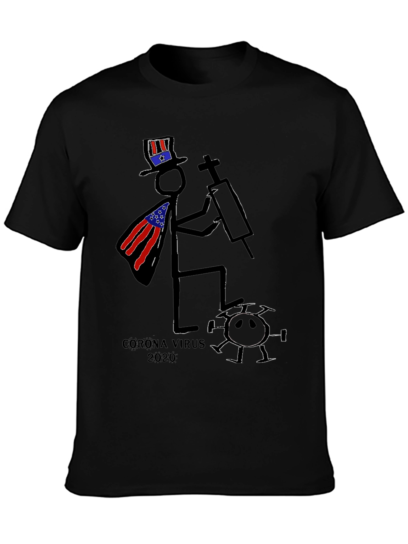 Satirical Corona Virus T-Shirt