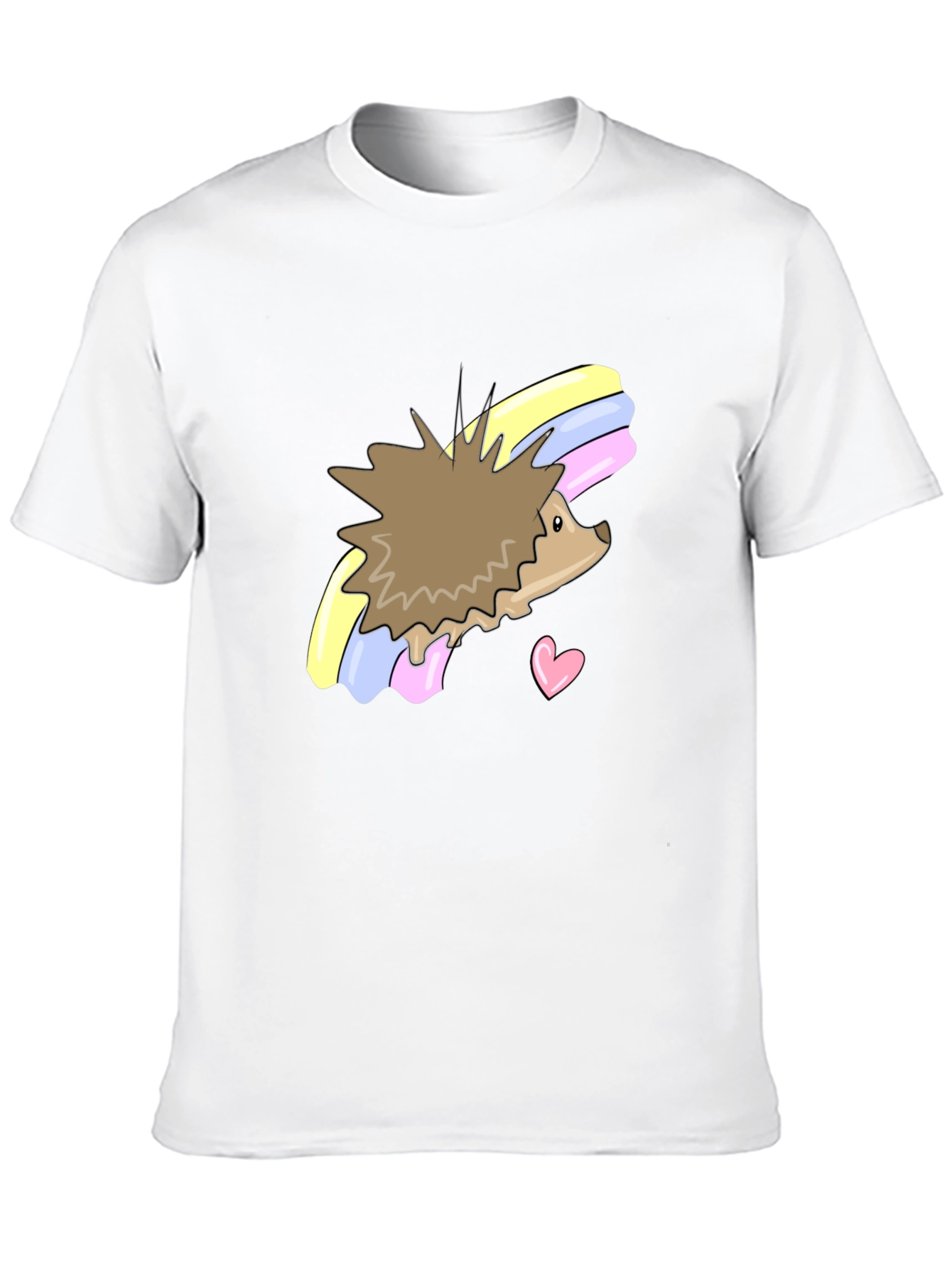 Cute Hedgehog Rainbow T-Shirt - Unisex