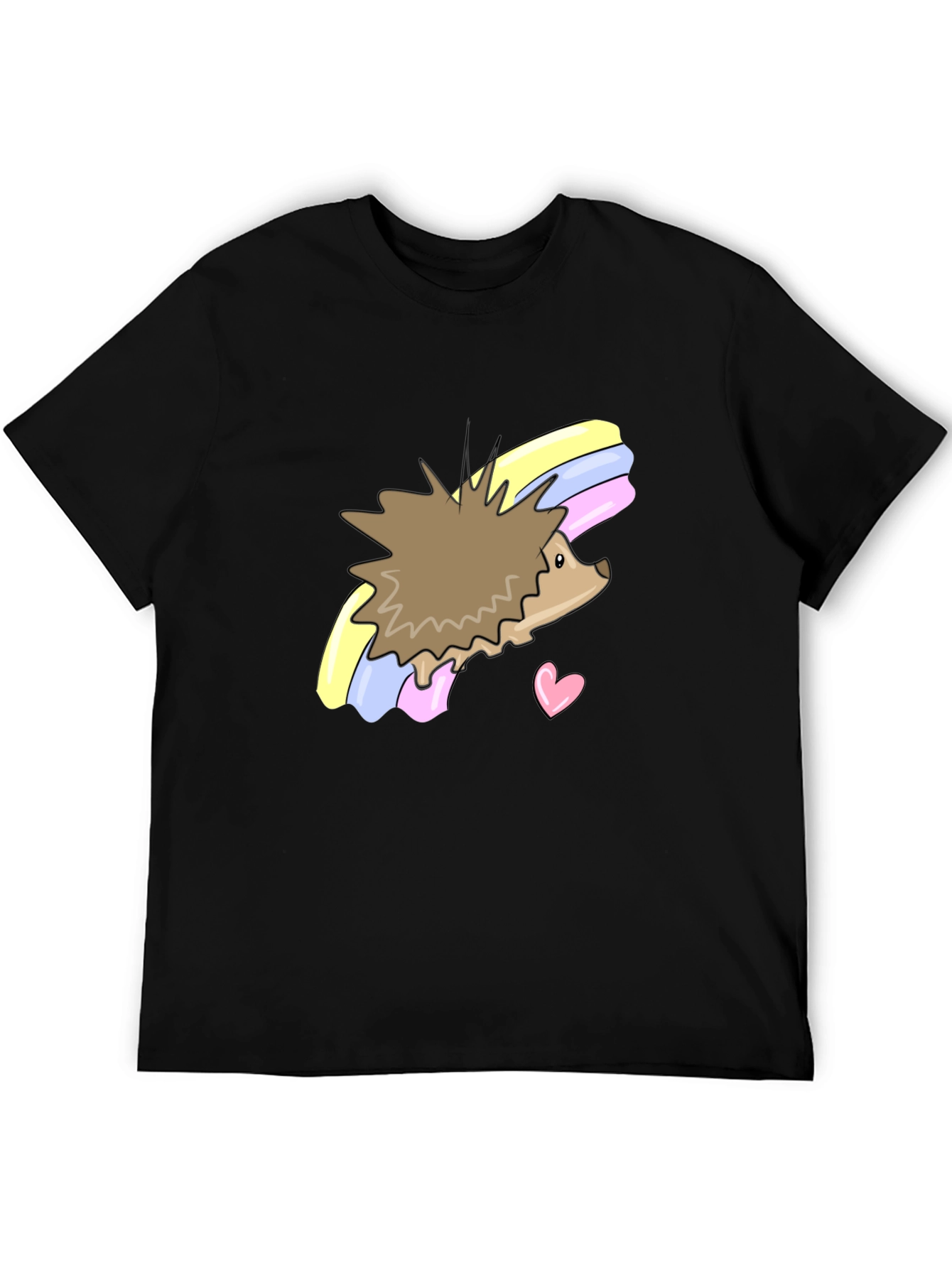 Cute Hedgehog Rainbow T-Shirt - Unisex