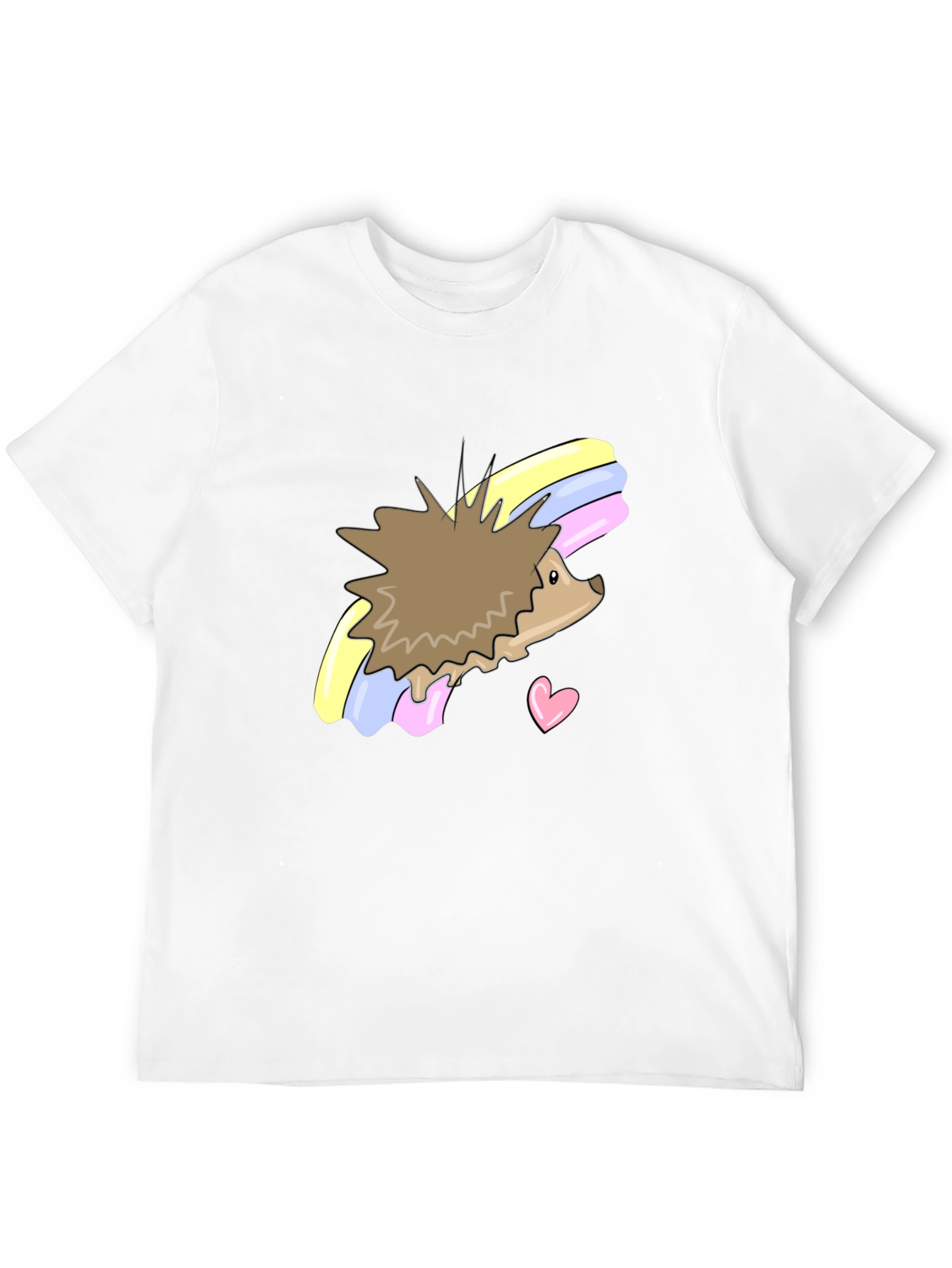Cute Hedgehog Rainbow T-Shirt - Unisex